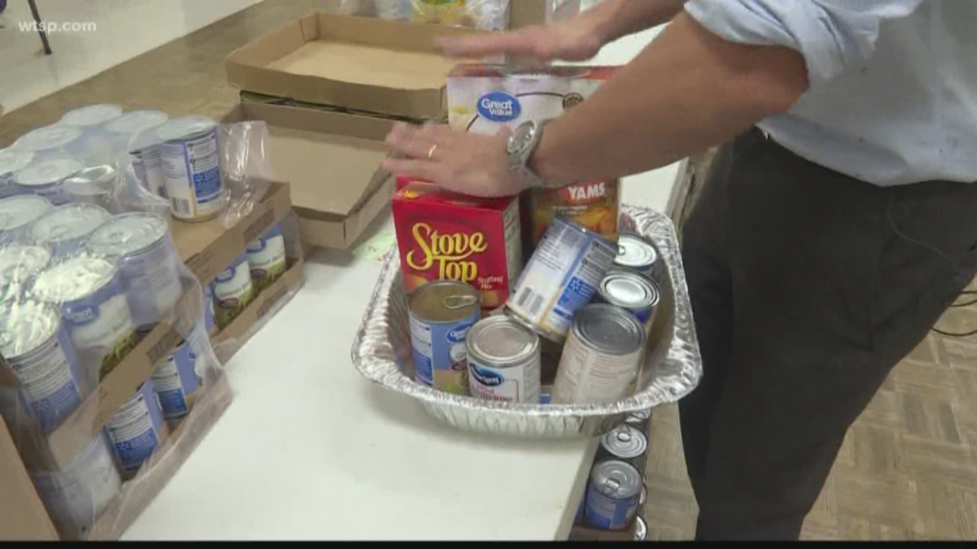 10News and Operation Homefront helped about 200 military families and veterans get all the ingredients they needed for a delicious holiday meal.