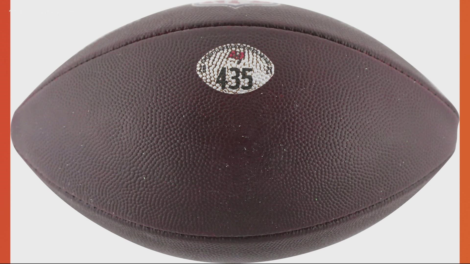 Tom Brady's First NFL Touchdown Ball On Sale At Auction