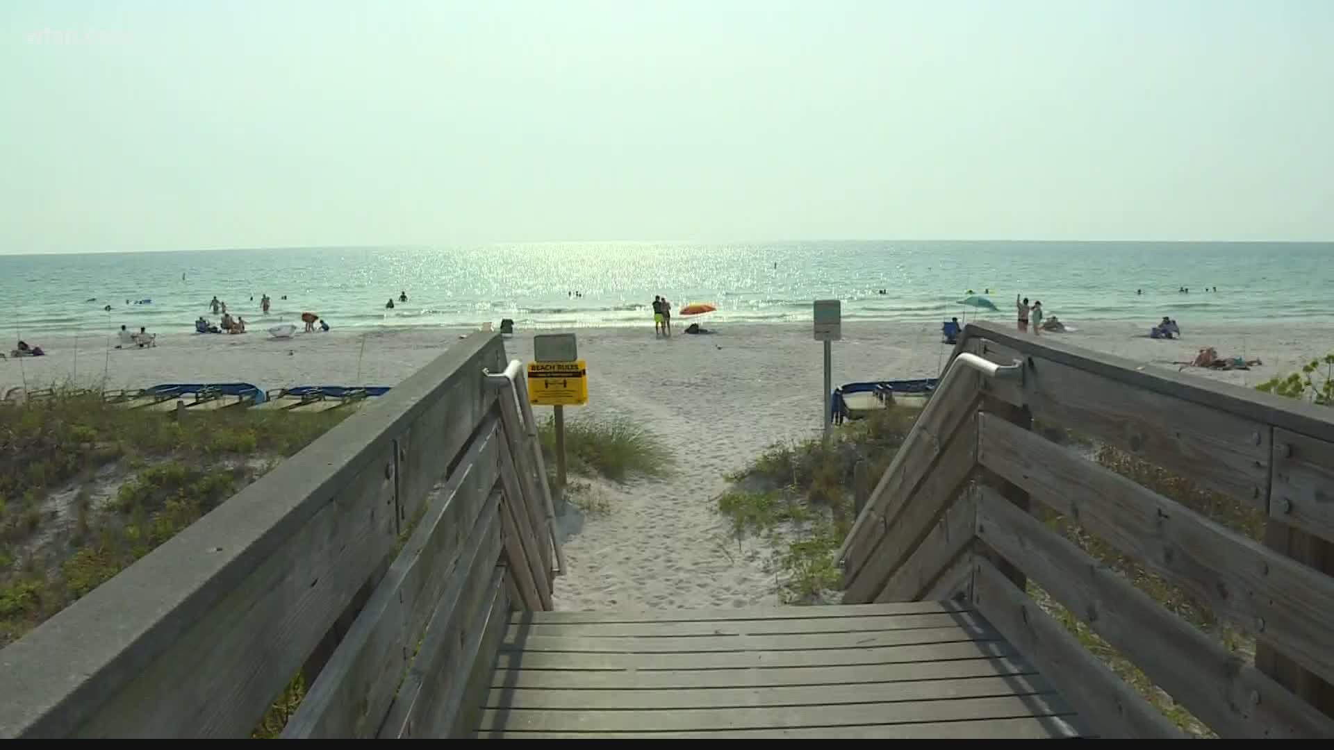 After seeing beach goers patrol each other, the county decided there's no longer the need for extra man power along the water.