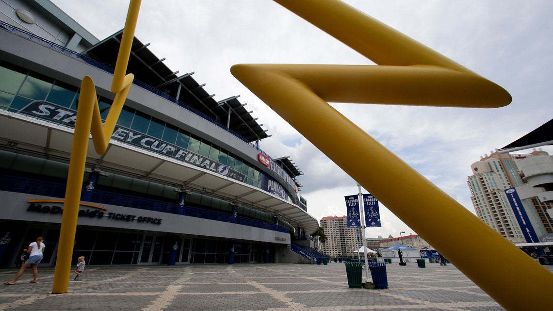 Lightning, Raptors games at Amalie Arena to be fanless due to