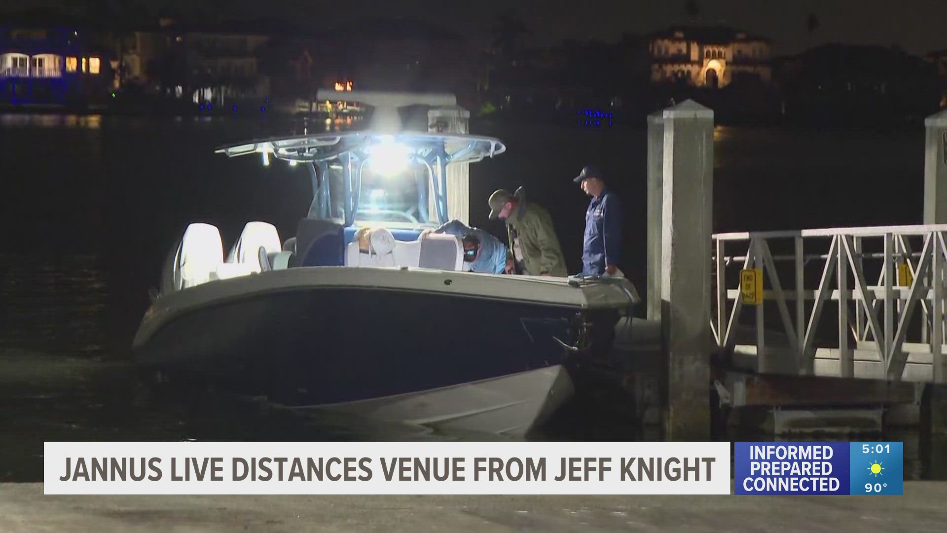 Jeff Knight was driving the boat that crashed into the Clearwater ferry, leaving one dead and many others hurt.