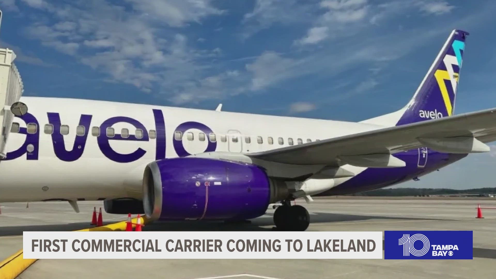 The partnership between the airline and Lakeland International Airport marks the return of commercial flights after 12 years.