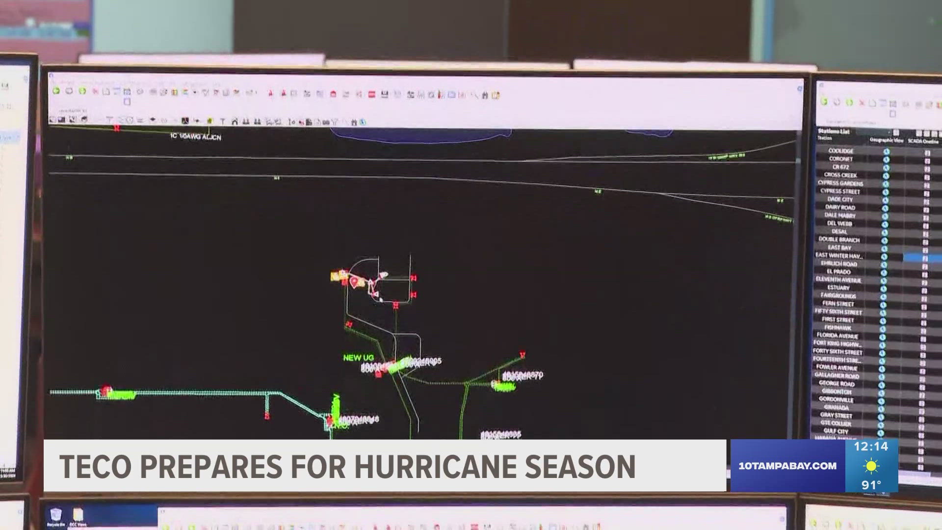 With hurricane season just two days away, TECO provided a look into how they monitor storm threats in the Tampa Bay region year-round.