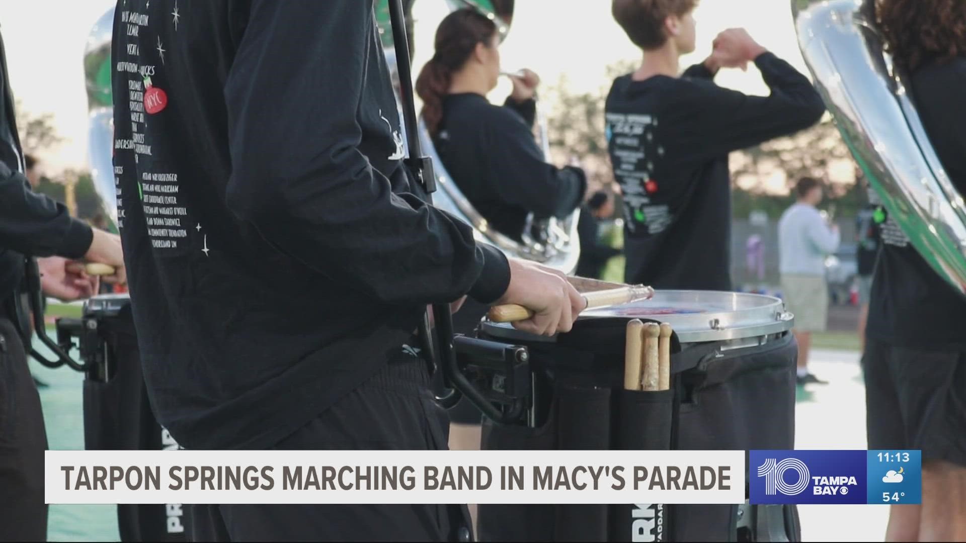Band director Kevin Ford says this is a trip that’s been in the works since 2019.