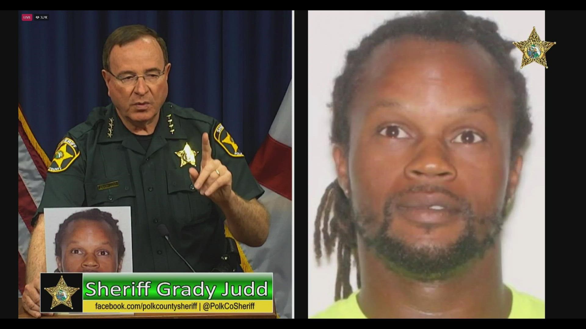 Polk County Sheriff Grady Judd says investigators believe Ronald Donovan, 38, was responsible for starting the shooting.