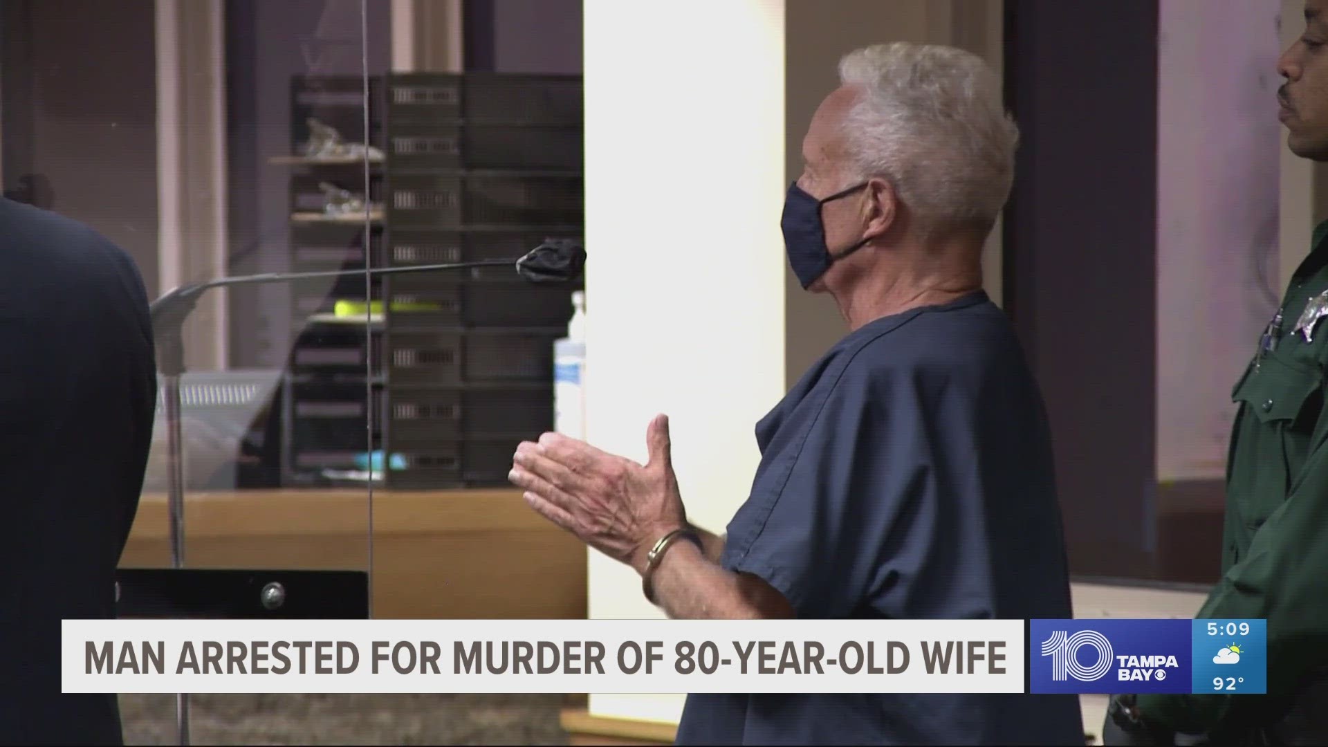 William Lowe, 78, is accused of putting her body in multiple suitcases before dumping it in the Intracoastal waterway.