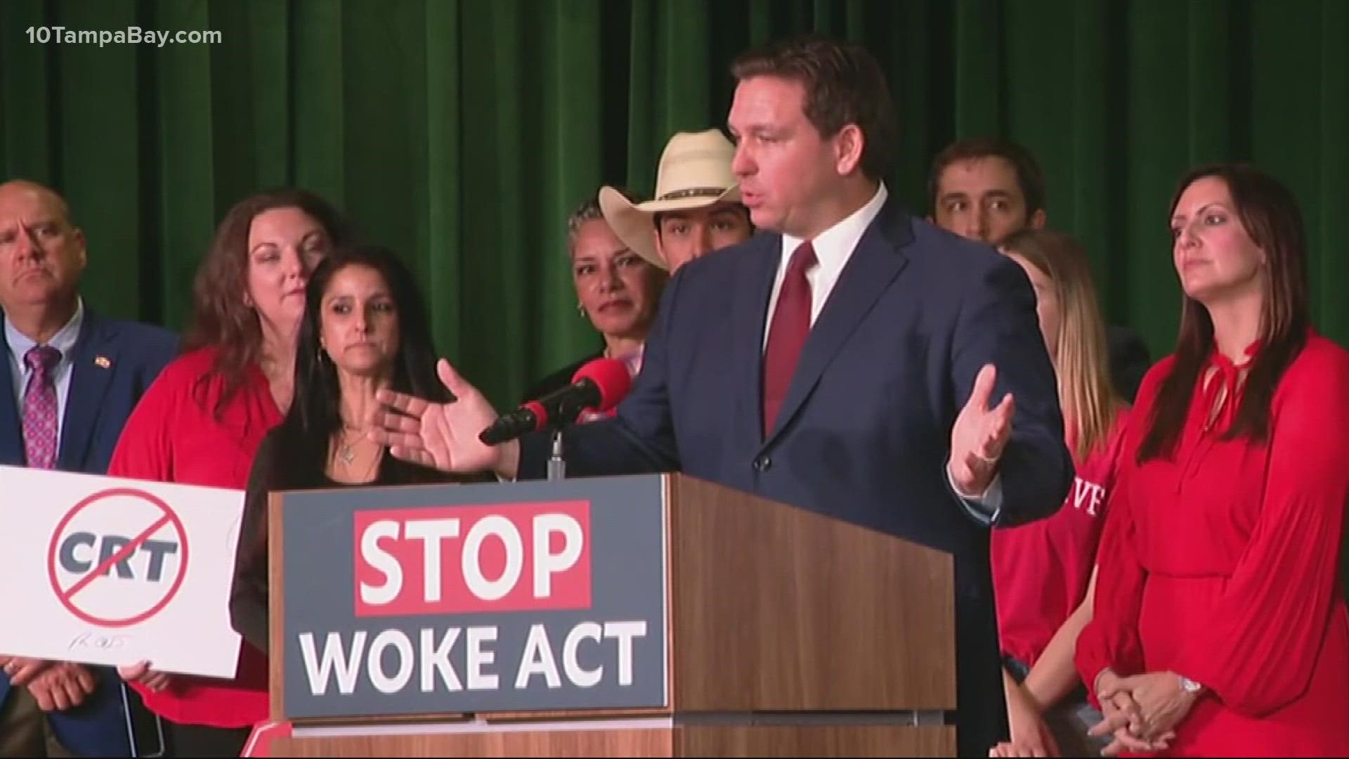 DeSantis introduces 'Stop WOKE Act' against critical race theory | wtsp.com