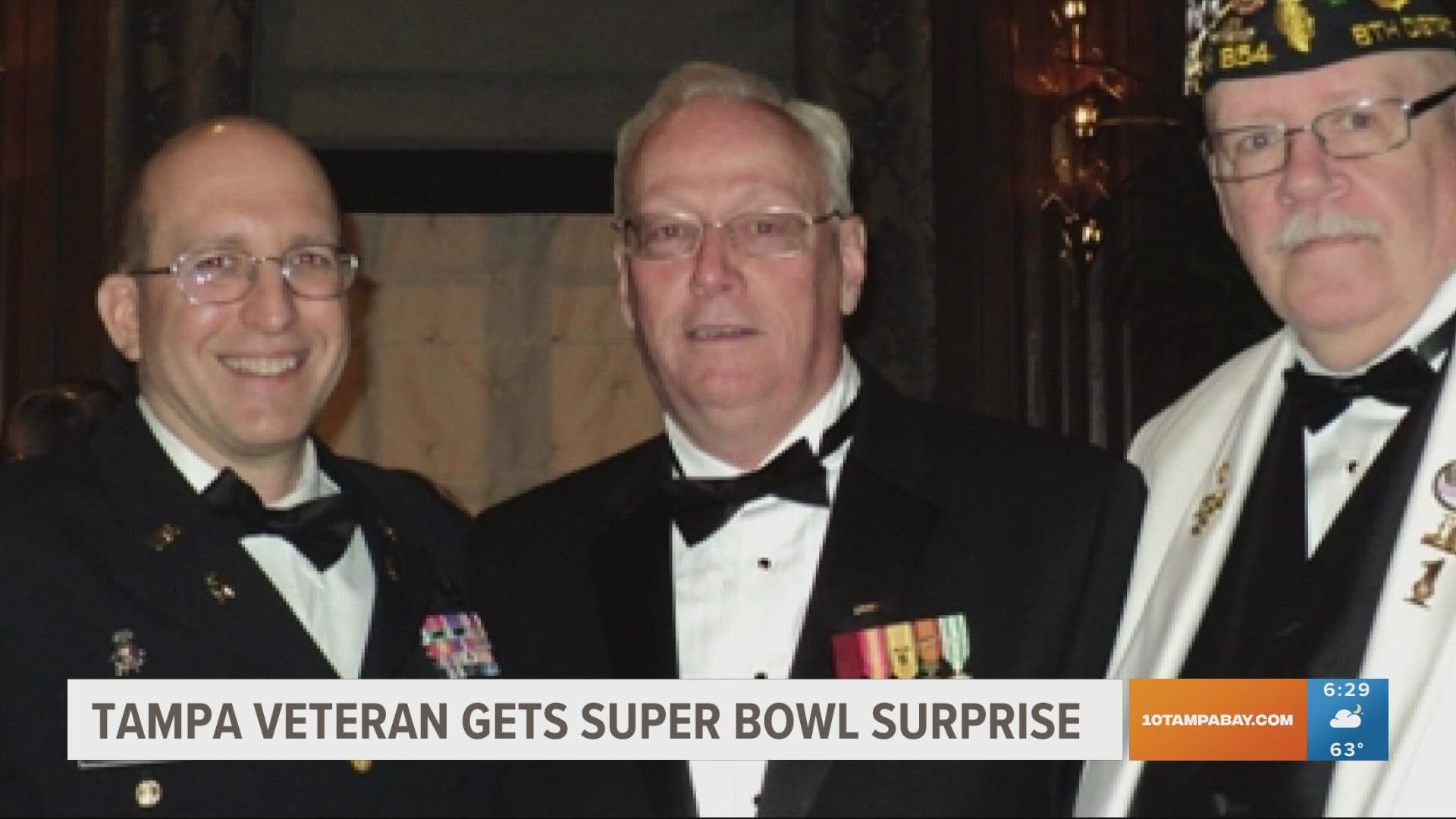 Vietnam veteran gifted Super Bowl LVII tickets by Rob Gronkowski