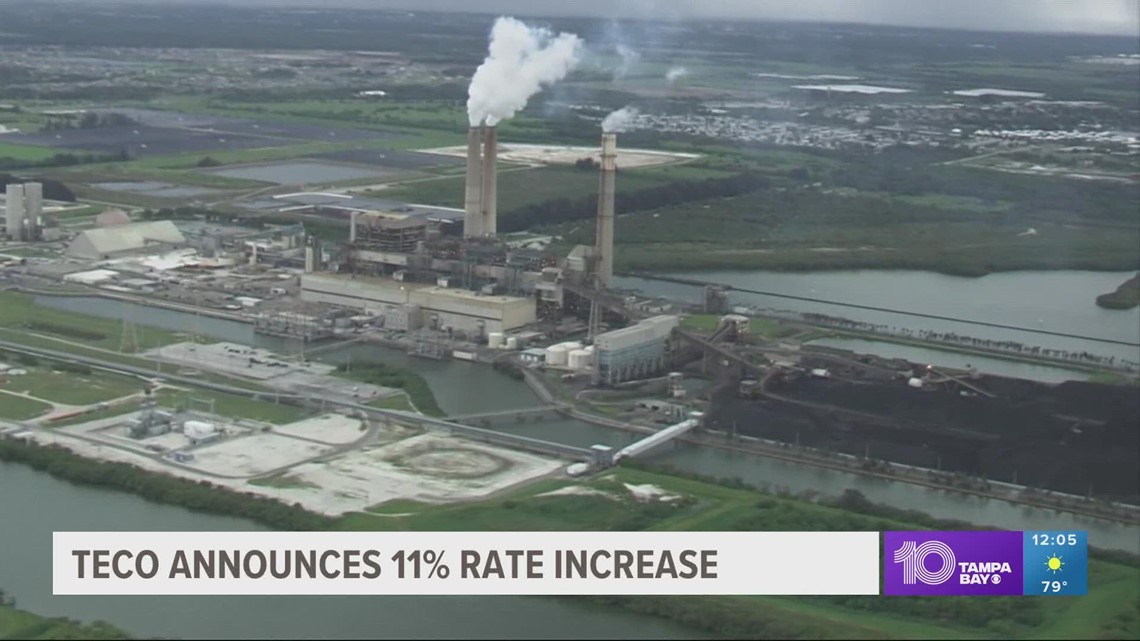 TECO rate increase expected in January 2023