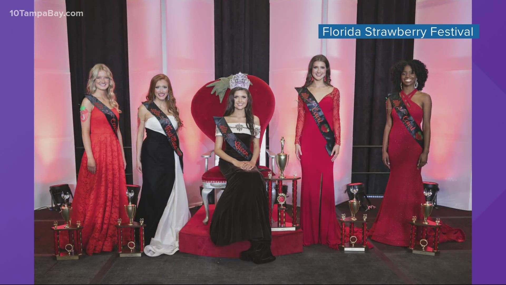 The Strawberry Queen Pageant took place on Saturday, Jan. 22.