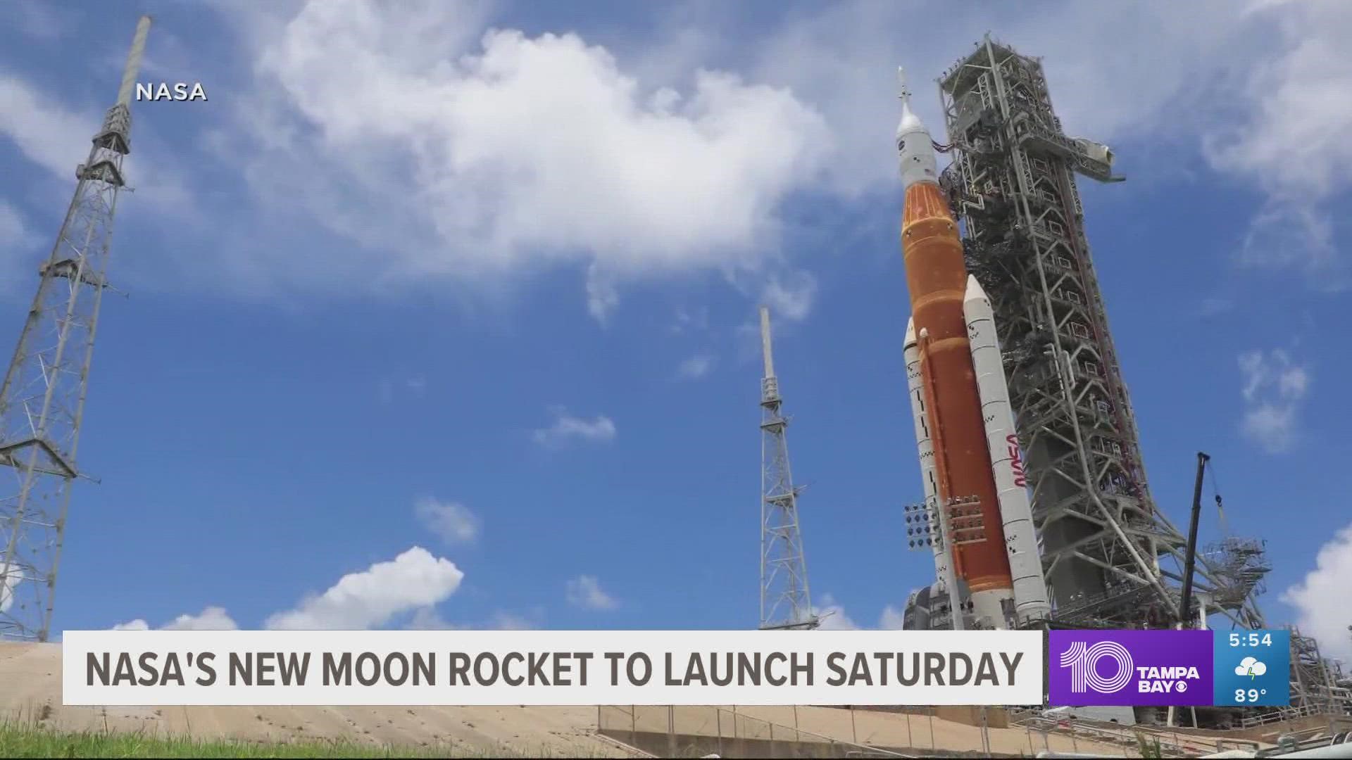NASA aims for Saturday launch of new moon rocket after some fixes