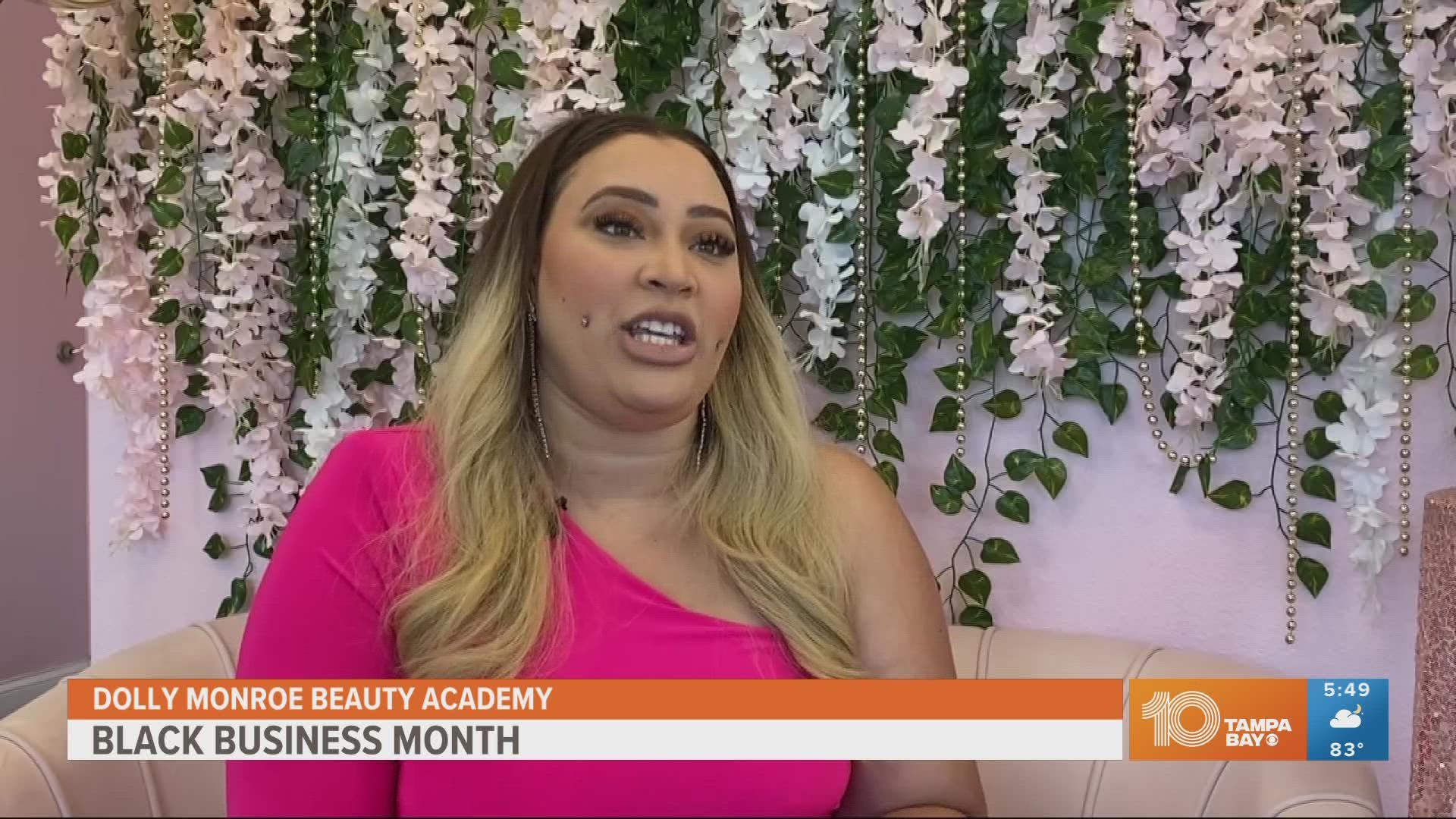 When we spoke with Dolly Monroe last year, she had a five-year plan to expand her beauty academy across Florida. But one year later, it's already happening!