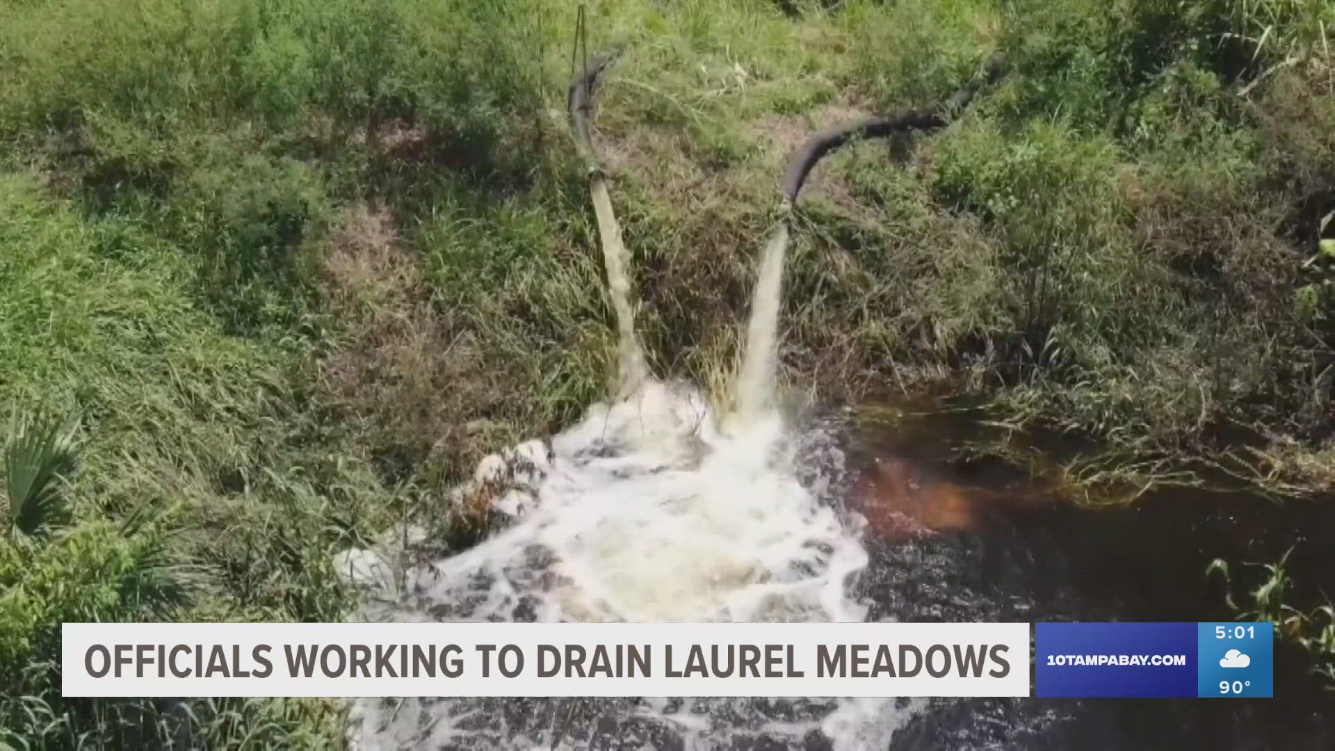 Residents in the area said they have never seen flooding like this.