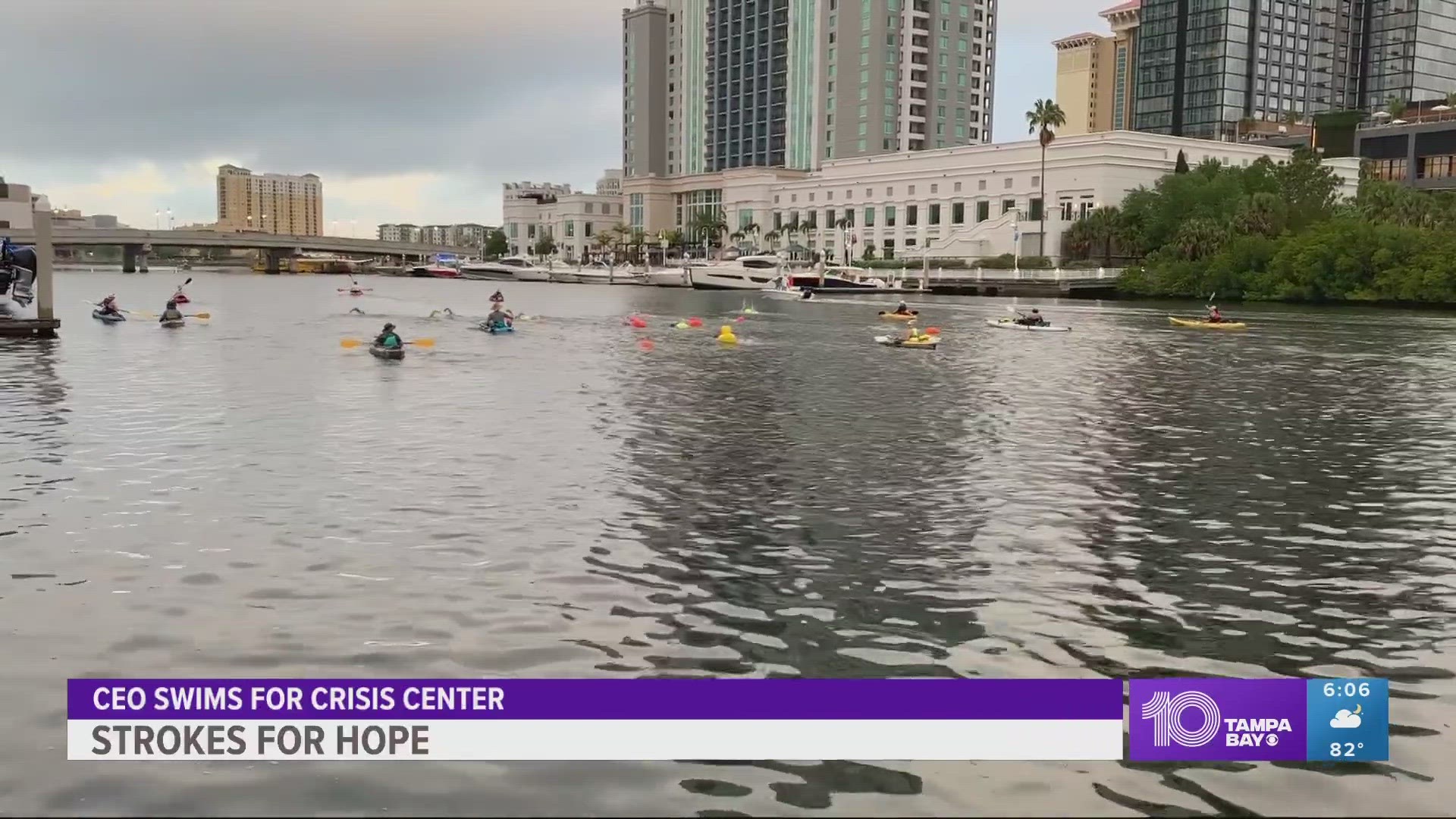 Strokes for Hope raises awareness and money for programs including suicide prevention, trauma counseling and sexual assault services.