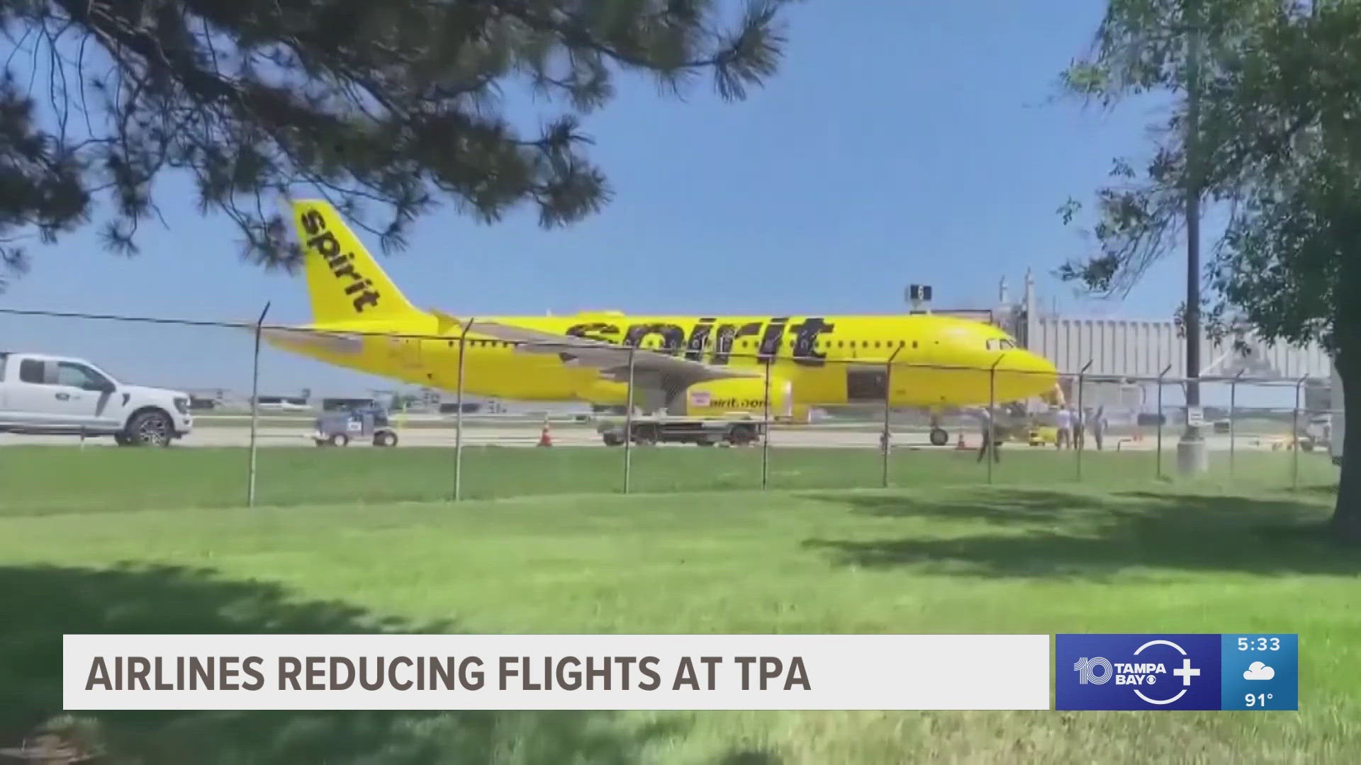 Two major airlines — Spirit and JetBlue — are trimming dozens of scheduled flights from their summer itineraries at TPA