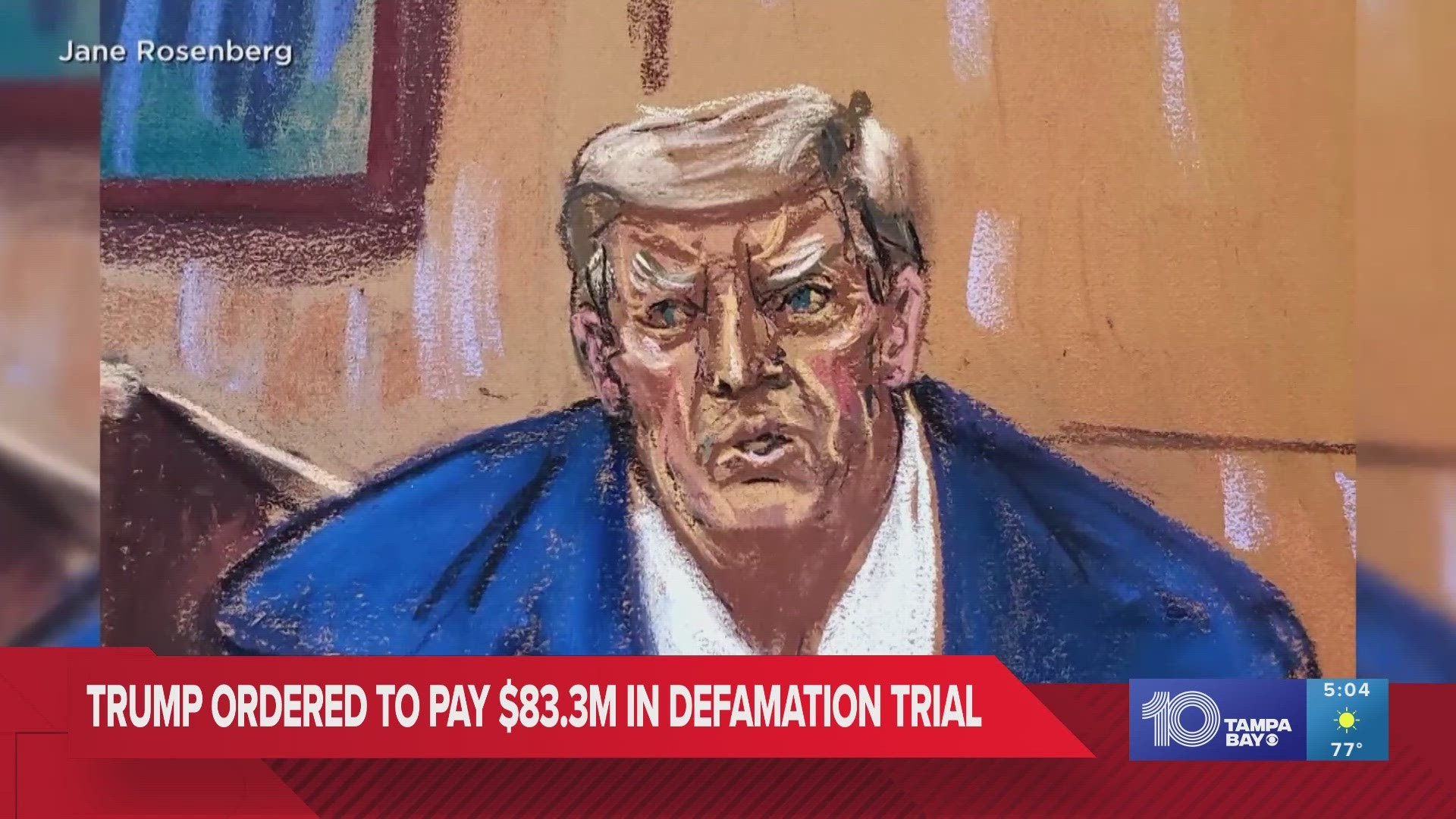 Another jury last May found Trump liable for sexual abuse and ordered him to pay $5 million.