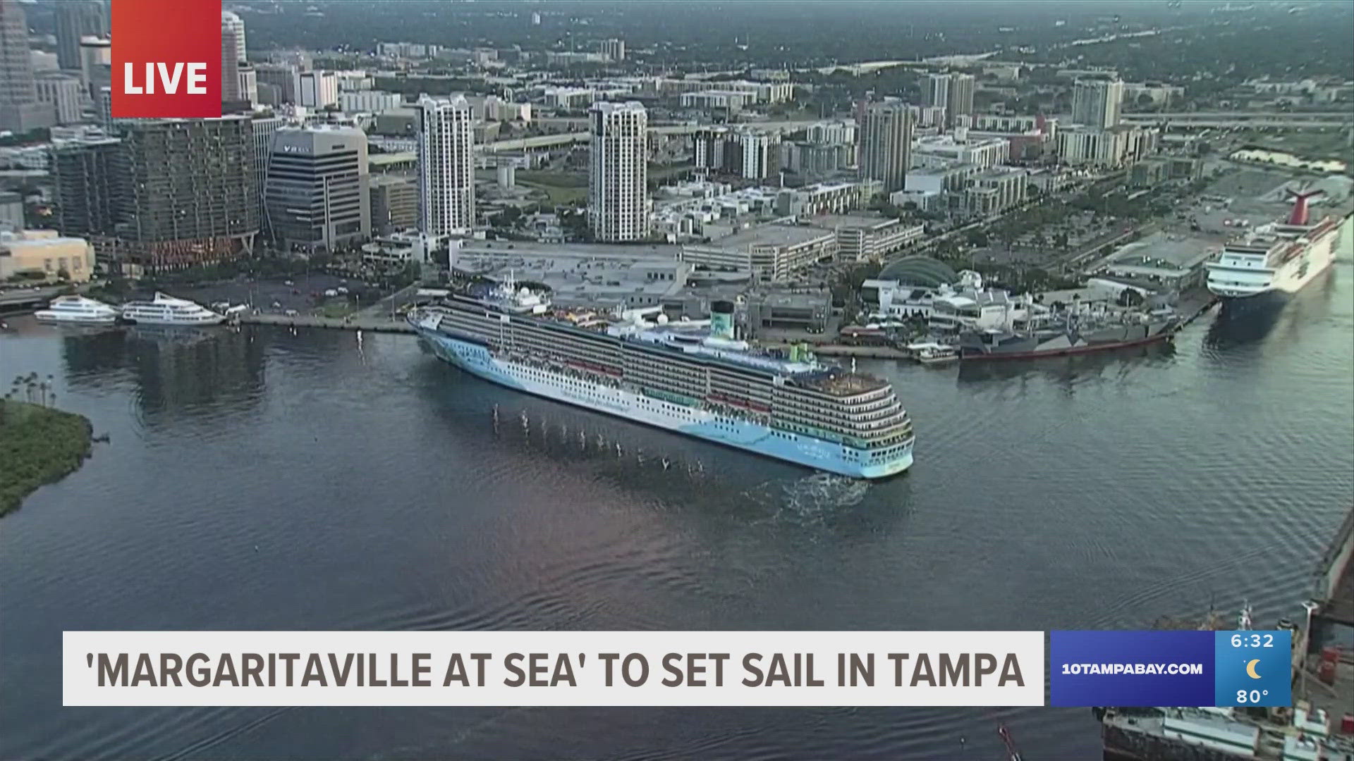 The Margaritaville at Sea will set sail this weekend with the first voyage being June 14.