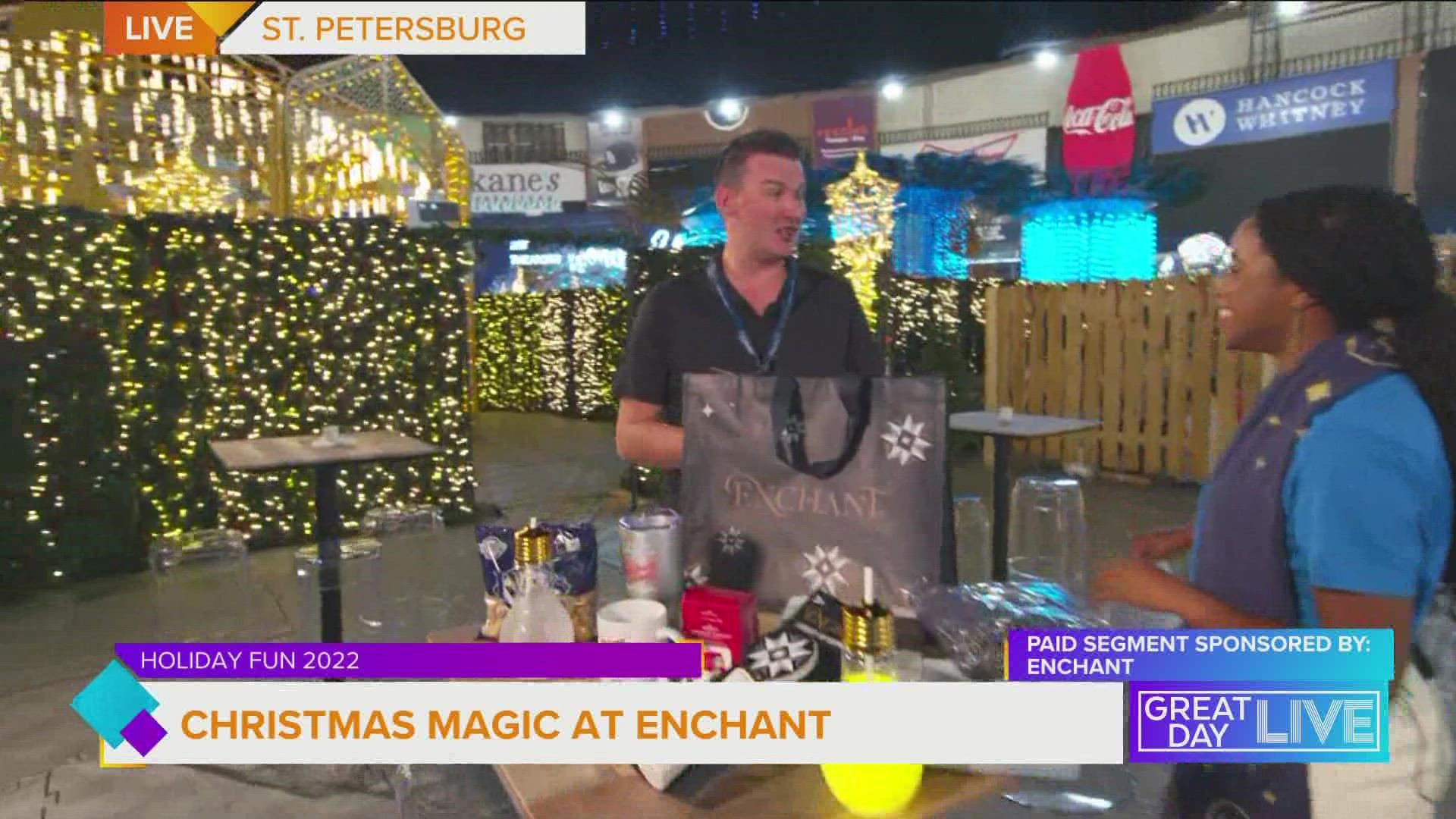 From ice skating, to wreath-making, to even some break-dancing elves, Enchant has everything to make your family smile this Christmas. Segment sponsored by Enchant.