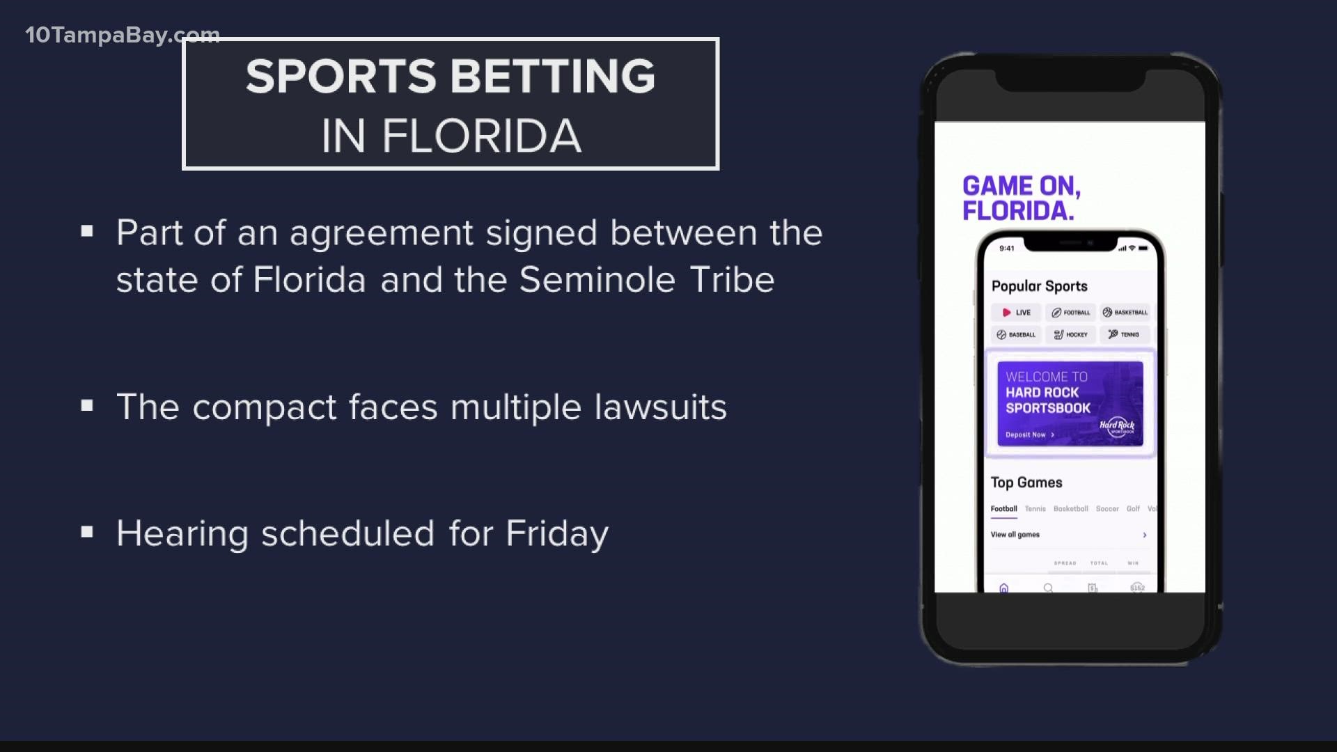 The app is part of the gaming compact signed between the state of Florida and the Seminole Tribe of Florida.