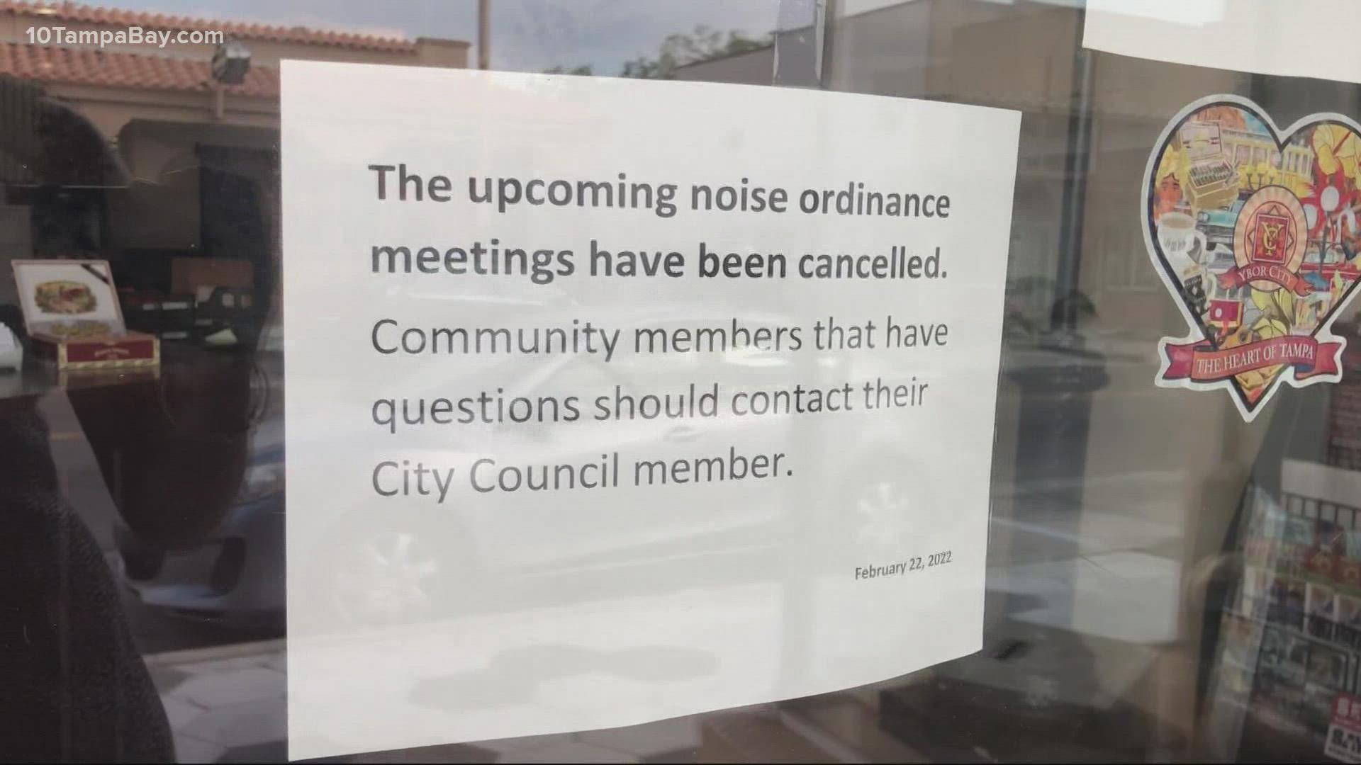 'By them canceling the meetings, it gives us no voice, whatsoever,' said Mammie Luke, the CEO at Yuppi Eatery in Ybor City. 'On either side.'