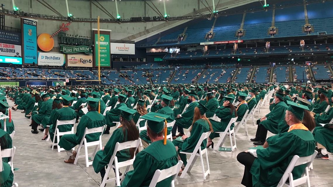 USF has first inperson graduation since COVID pandemic began