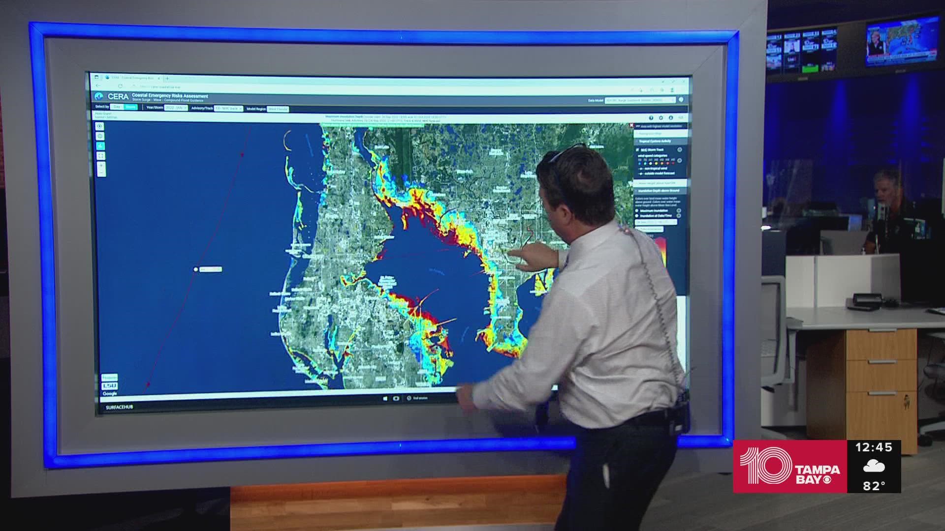 The final track of Hurricane Ian is still uncertain, but the Tampa Bay area will still likely see significant impacts from the storm.