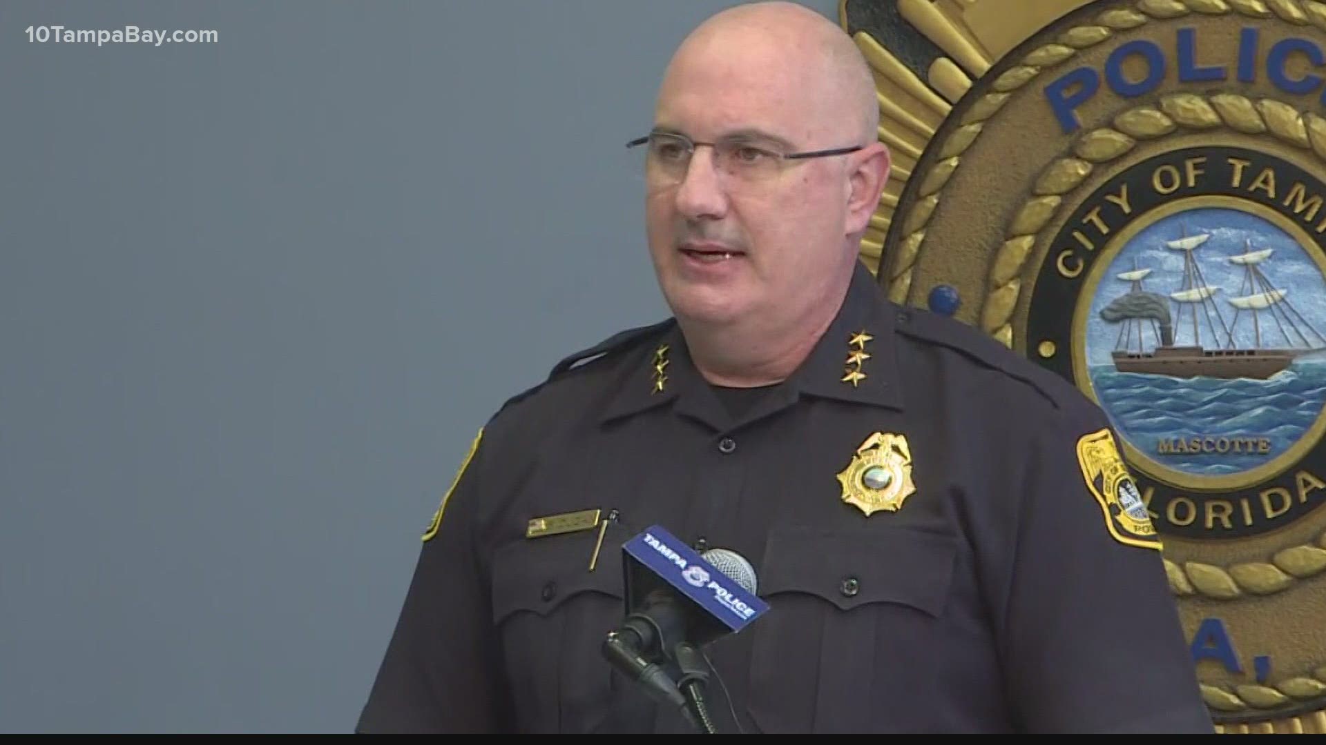 Tampa Police Chief Brian Dugan tests positive for COVID-19 | wtsp.com