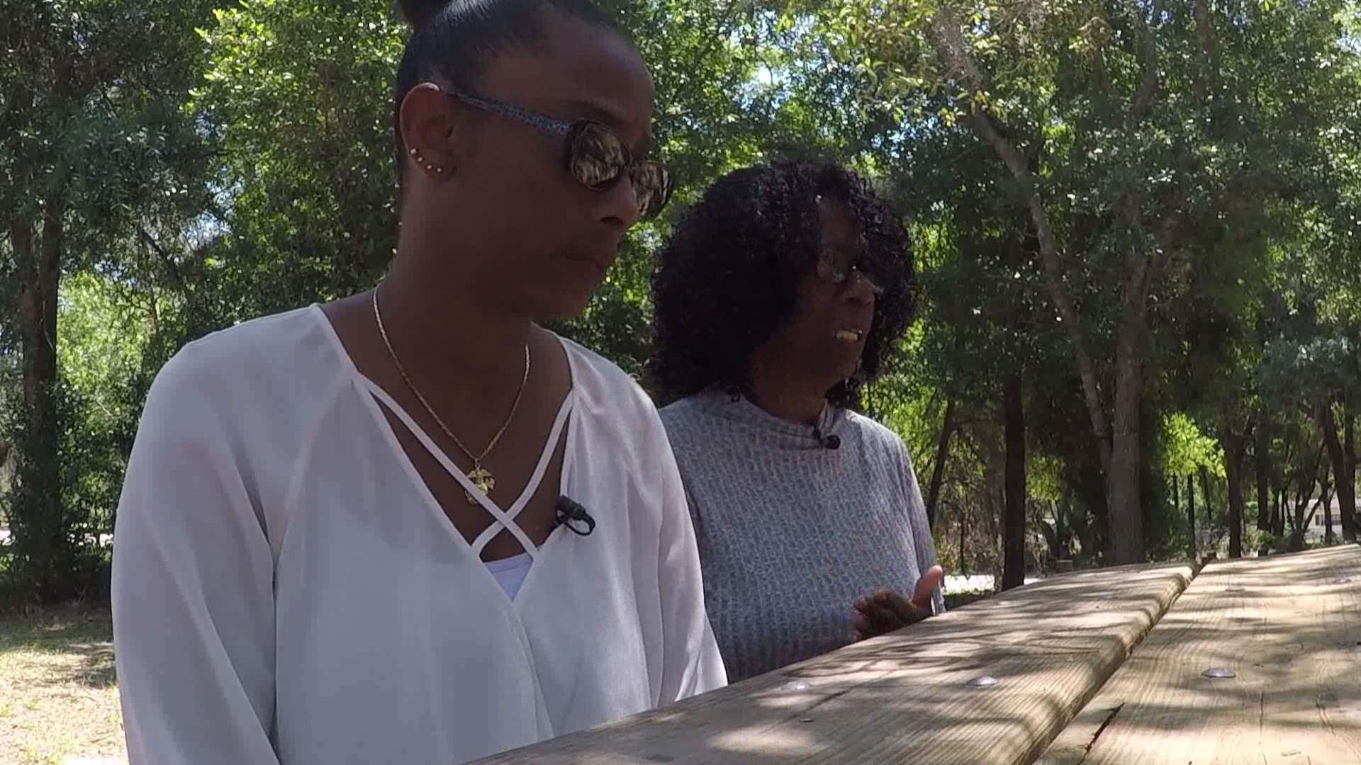 Algalana Douglas and Lula M. Williams react to their loved one's killer being scheduled to die.