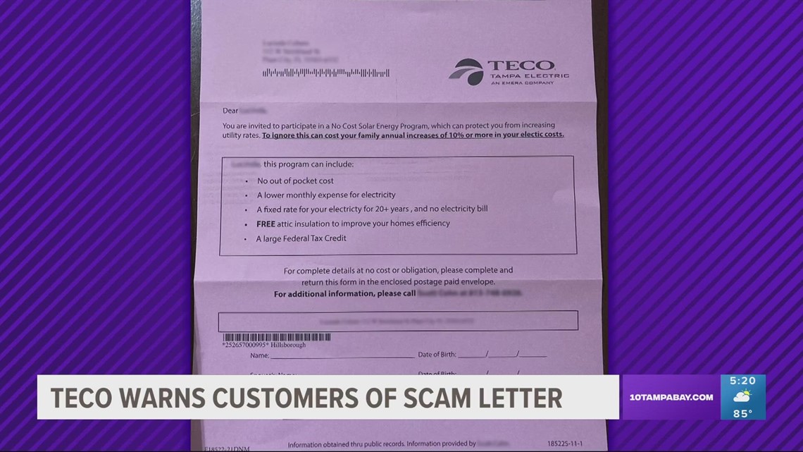 TECO Warns Customers Of Scam Letter Wtsp Com   202abd37 B70b 4c87 B691 F02e148fe76d 1140x641 