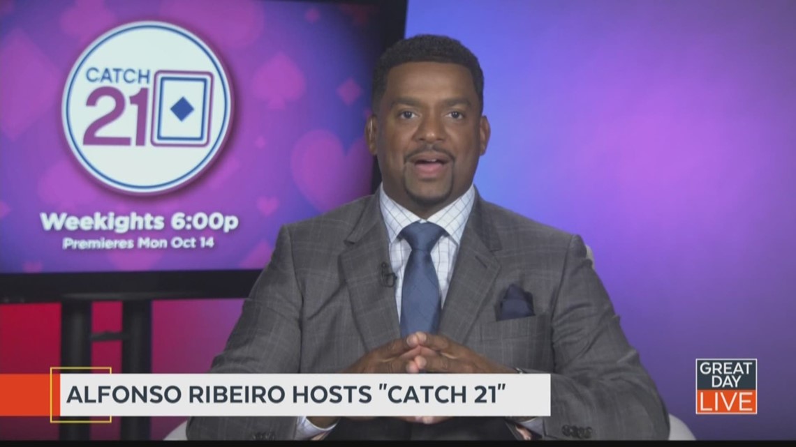 Alfonso Ribeiro hosts new game show "Catch 21".