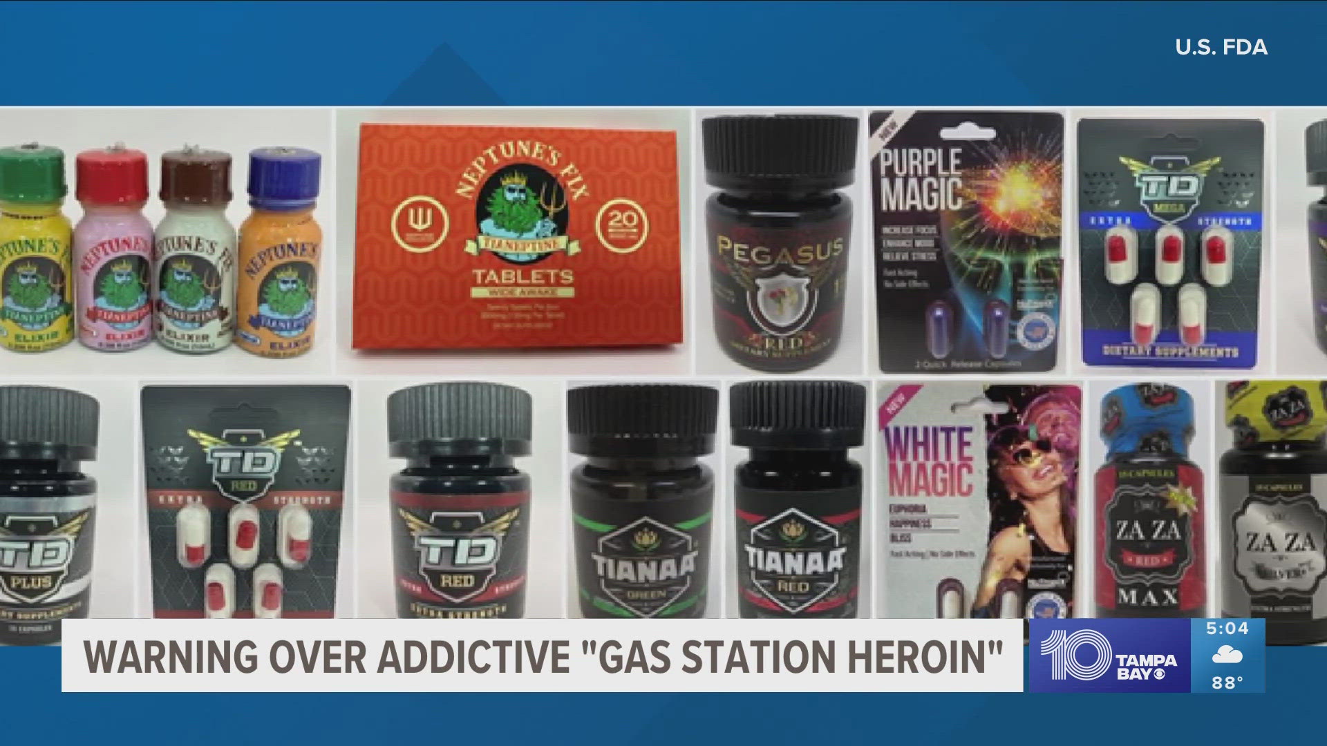 The drug is sold at gas stations and smoke shops and causes the same symptoms as heroine. Legislators are making the drug illegal beginning July 1.