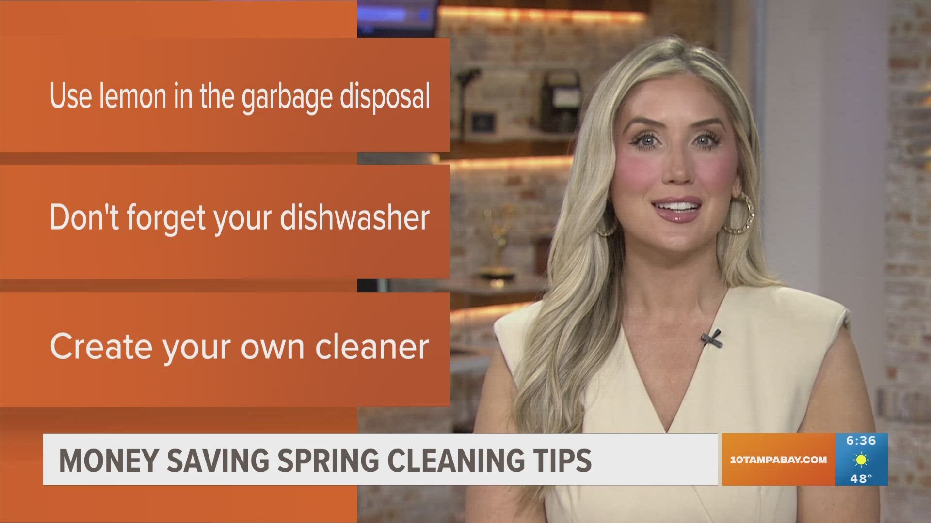 From cleaning your garbage disposal to a homemade cleaner to cut through grease, here are a few ways to save a few bucks while cleaning your home.