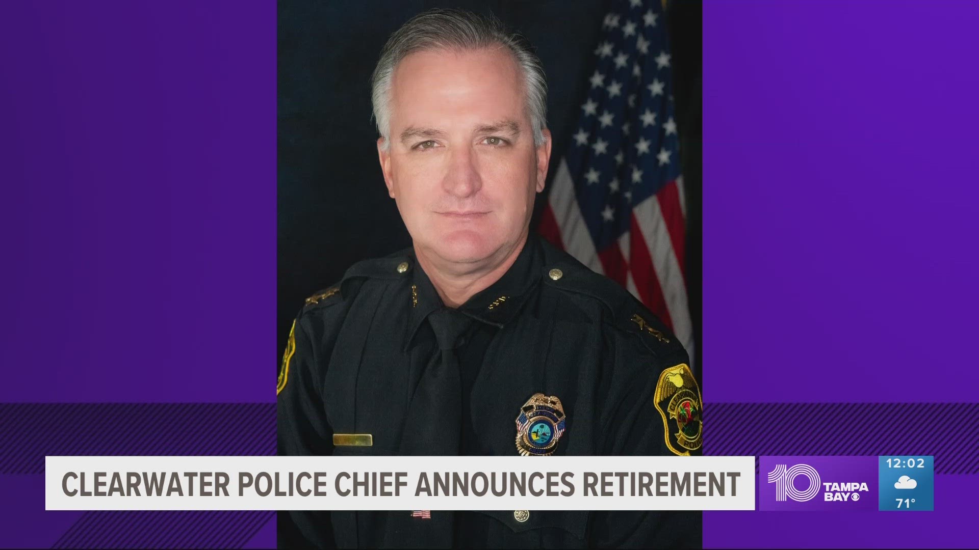 The police chief will be moving to a new role as assistant city manager for Clearwater.