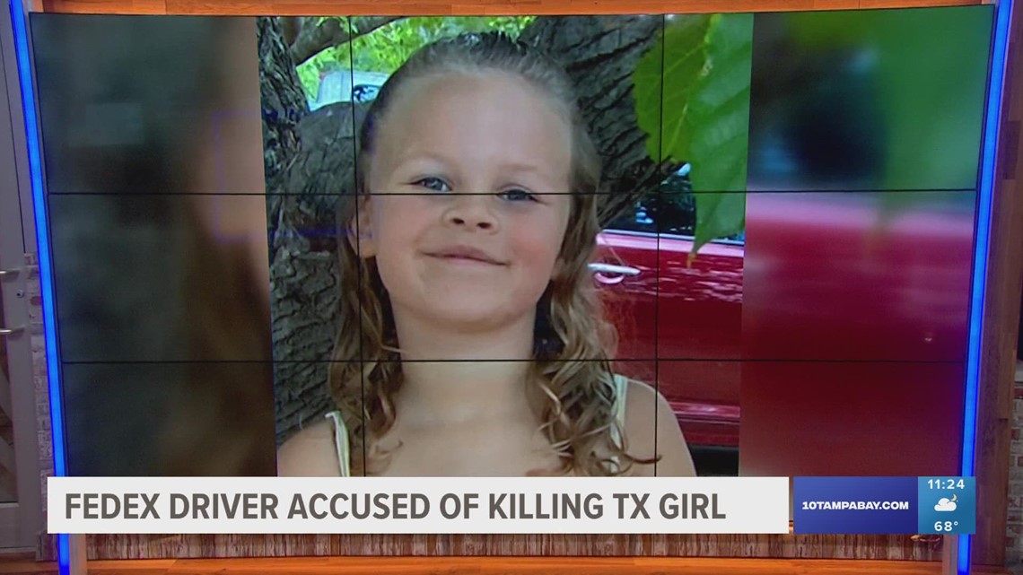 Police: FedEx contract driver admits to abducting, killing 7-year-old Texas girl