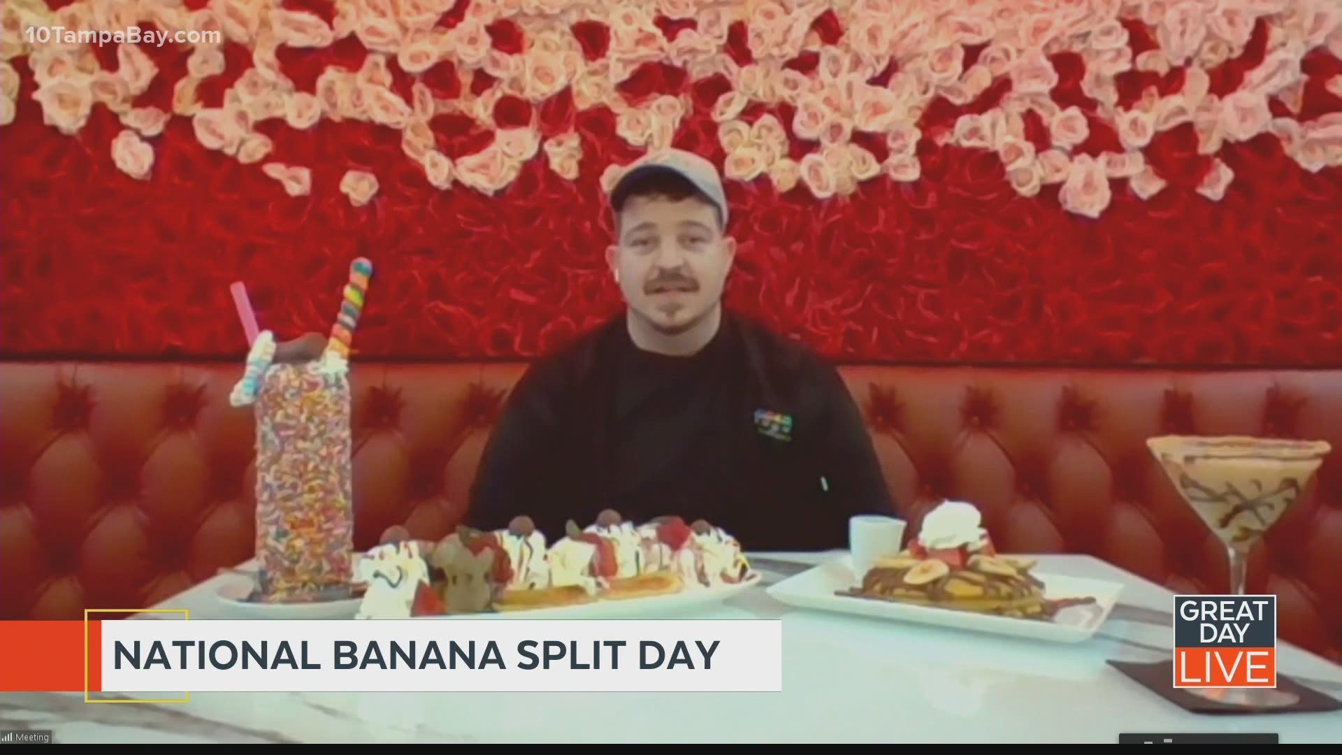 Celebrate National Banana Split Day.