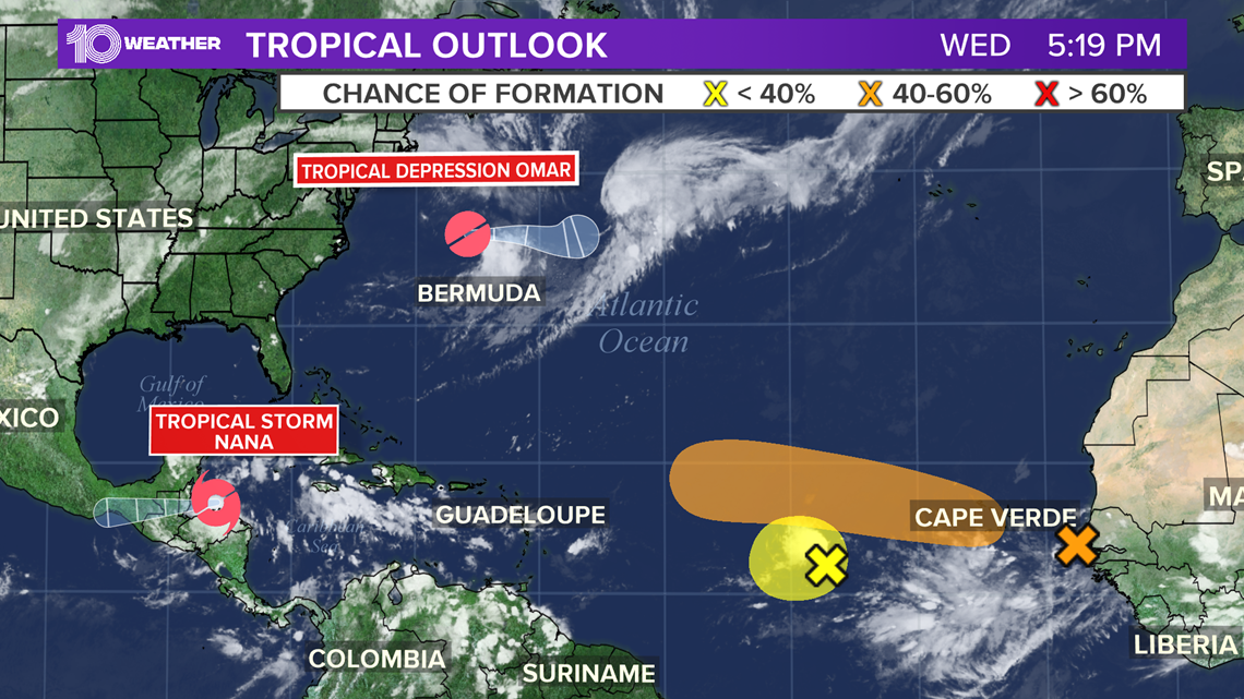 NHC tracking 4 systems in the tropics, including a potential hurricane ...