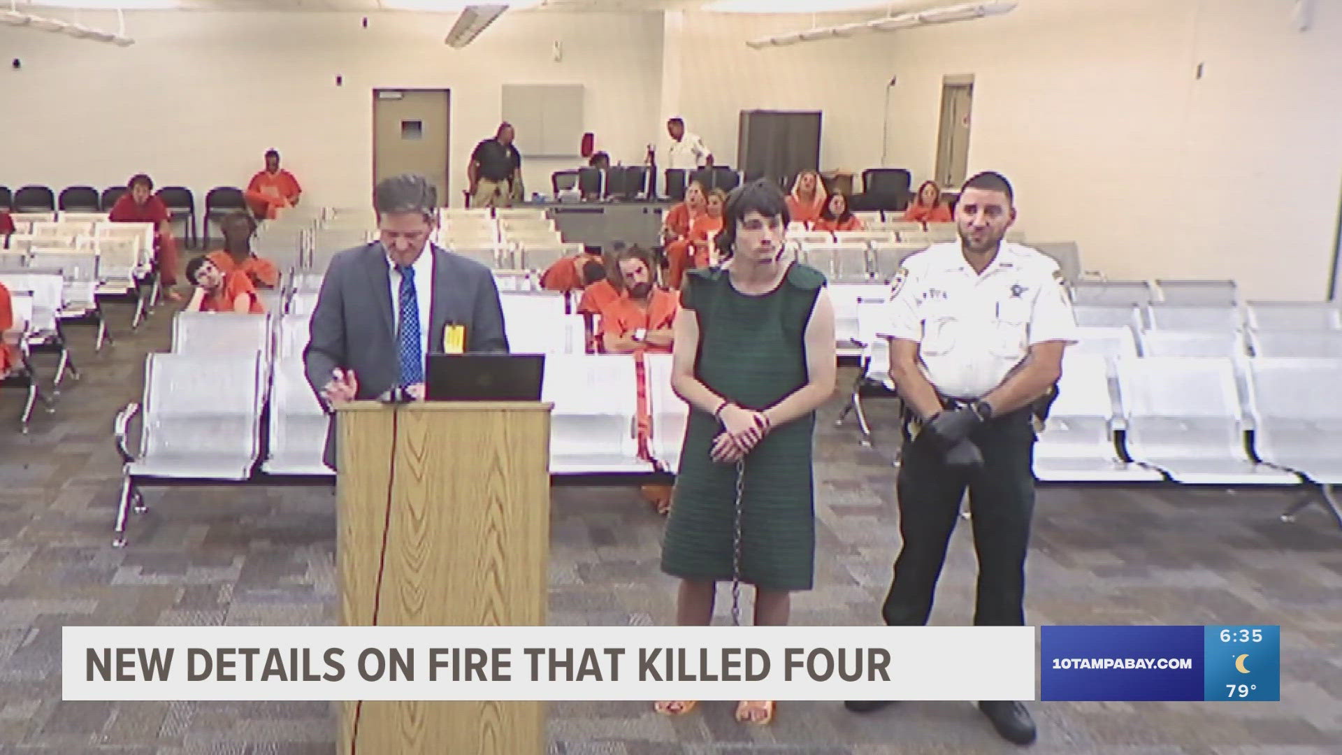 The court documents say Gossett just wanted to scare the family, not kill them, saying he didn't want to live there anymore.