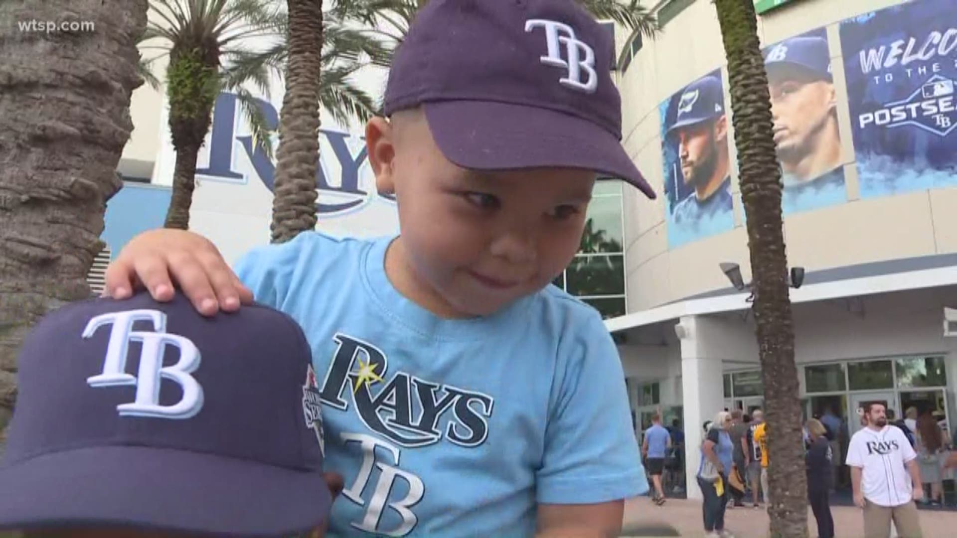 The Tampa Bay Rays are trying to even the American League Division Series in Game 4.