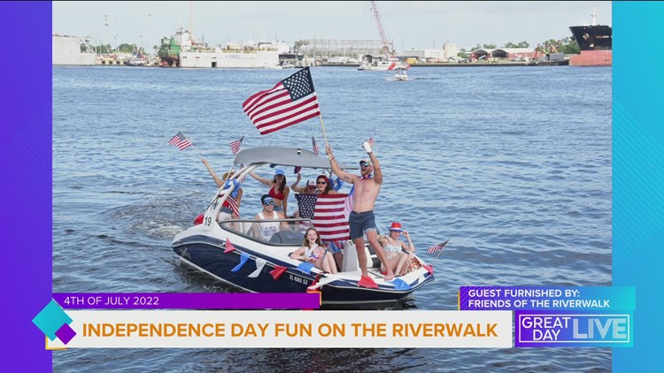 Celebrate Independence Day at the Tampa Riverwalk