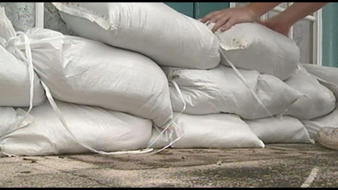 Here's where you can get sandbags ahead of Hurricane Michael