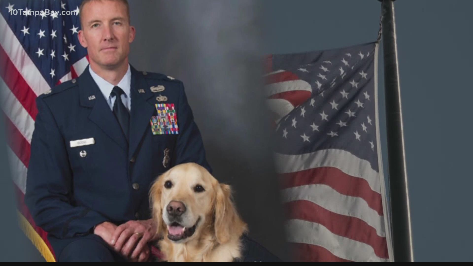 Eric and Rashi Wiese took over as hosts of the CBS show in January and are featuring a service dog for the first time thanks to Valor Service Dogs.