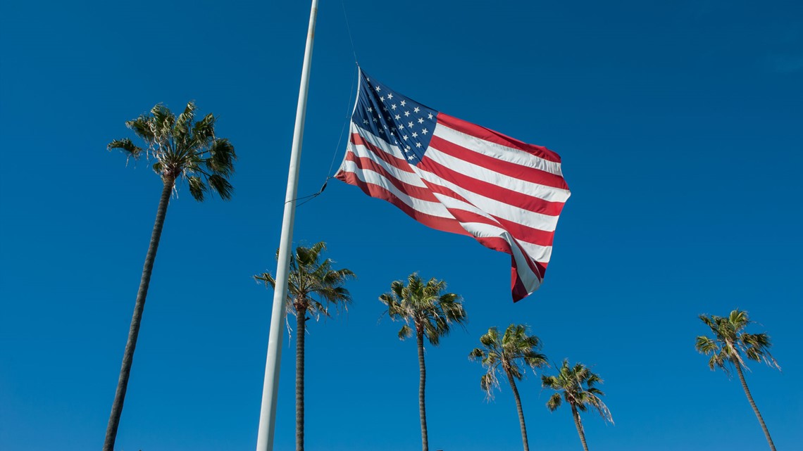 Flags at halfstaff for police chief who died in plane crash