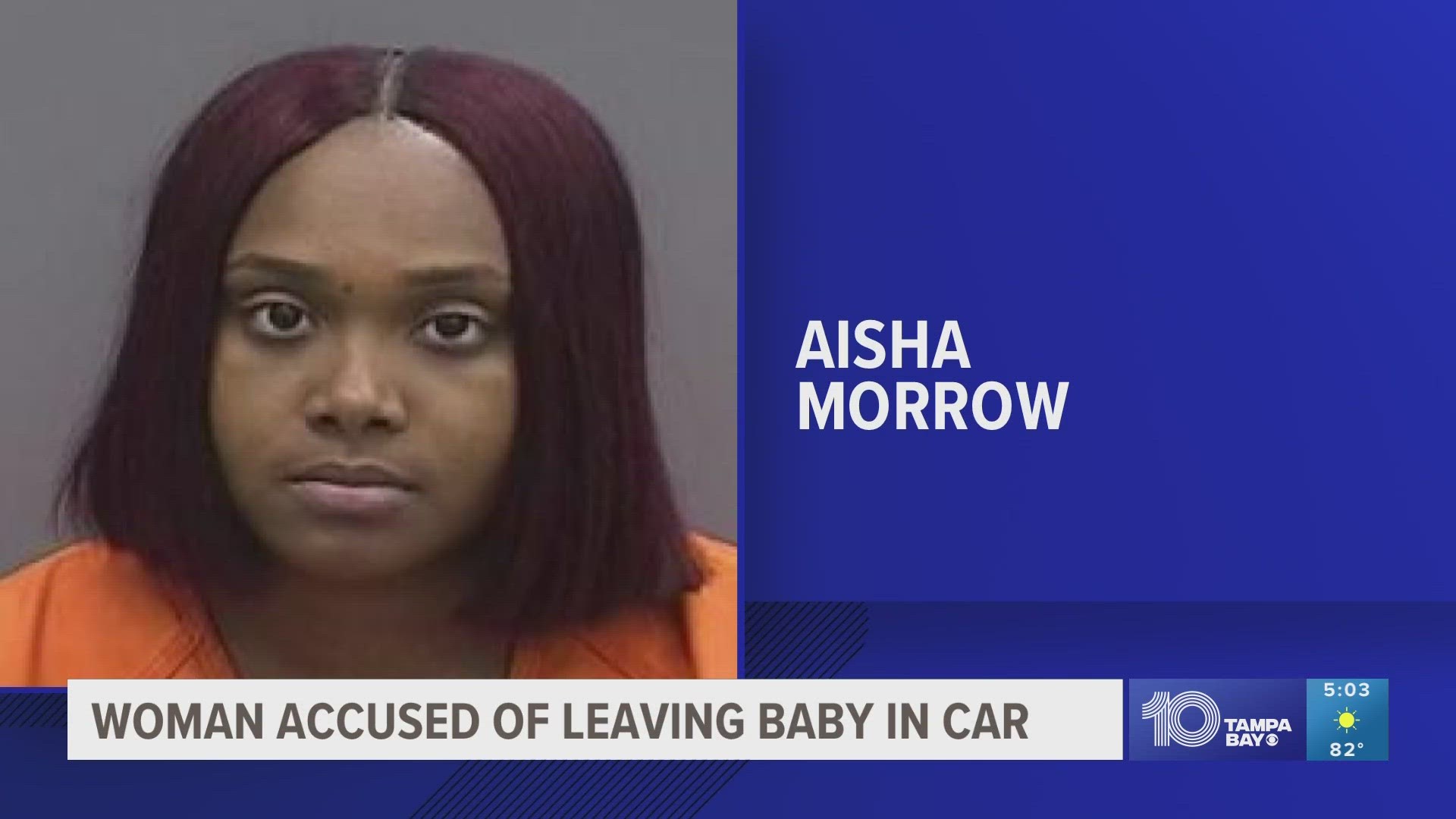 Deputies say the baby could have been inside the car for up to 6 hours.