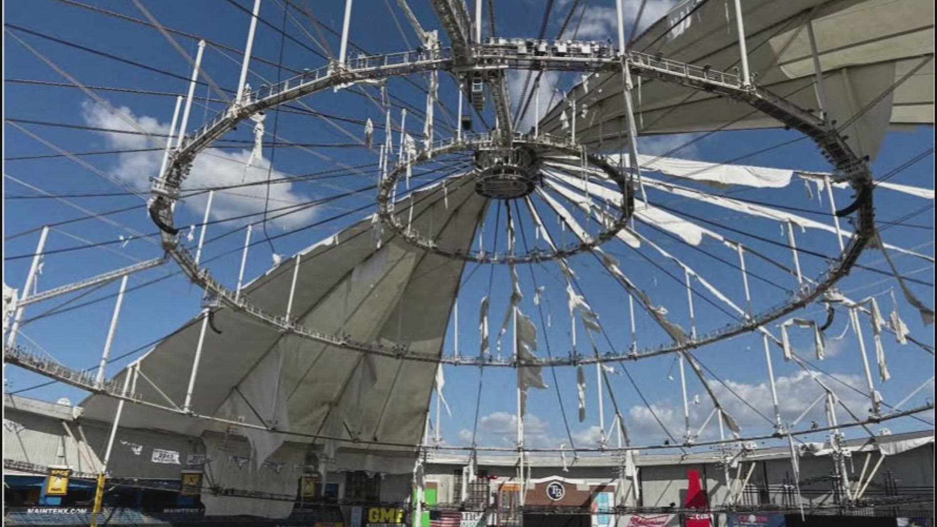 The report says the Rays can safely play at the Trop for the 2026 season after repairs are made.