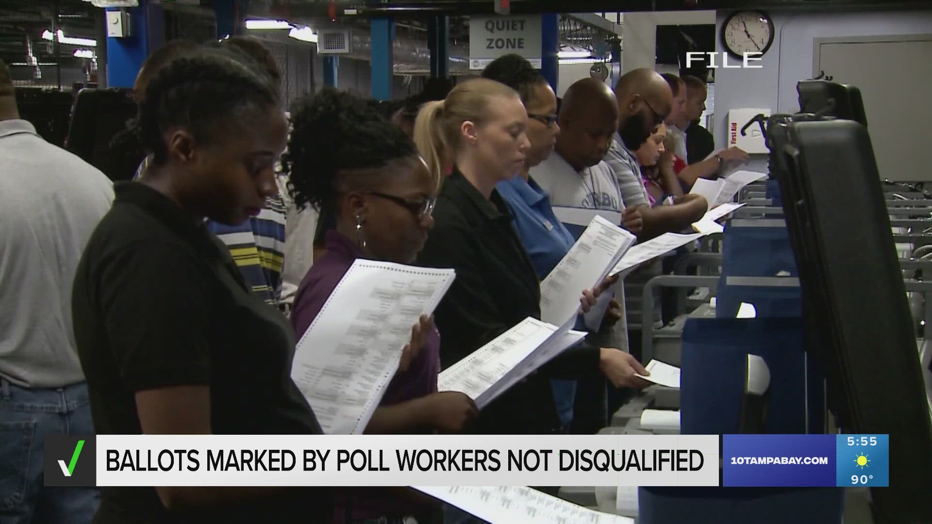 In Florida, poll workers aren’t allowed to mark your ballot.