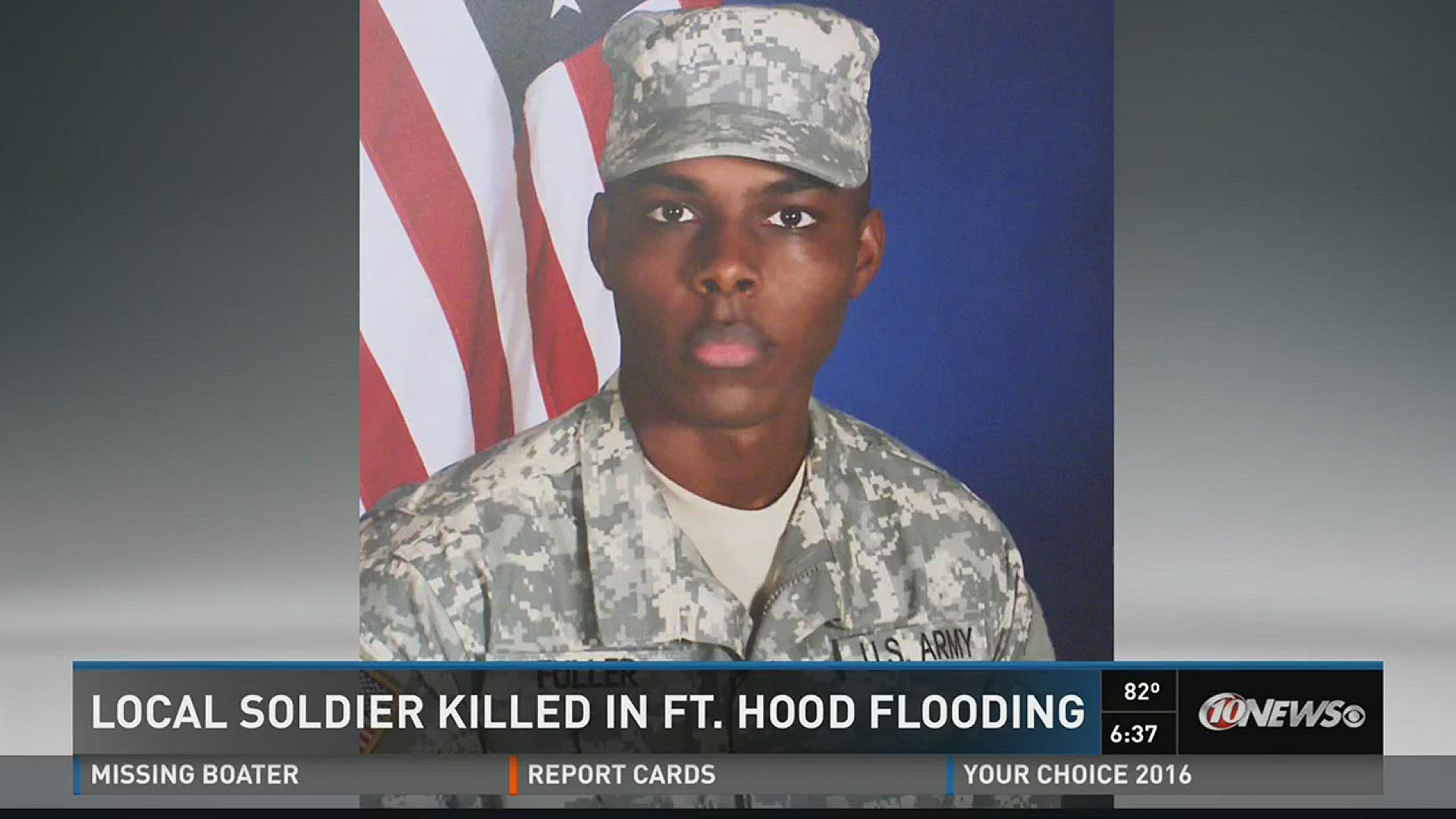 Local soldier killed in Fort Hood flooding