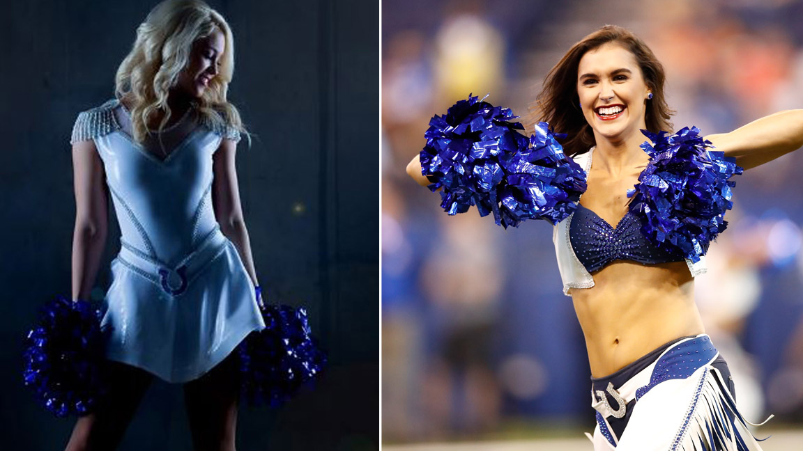You'll see less of Colts cheerleaders with new, more modest costumes