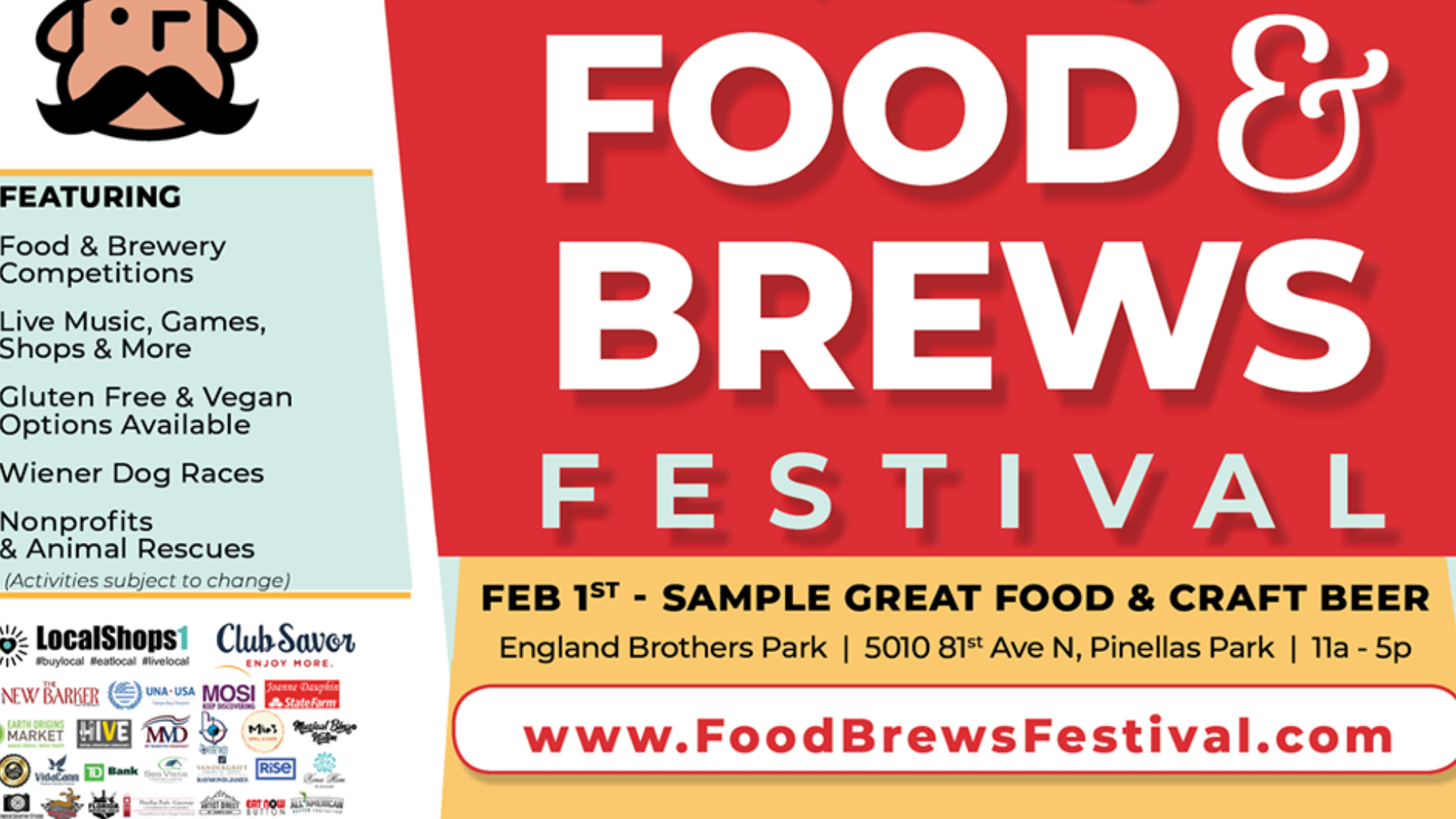 2nd annual Food and Brews Festival in Pinellas Park