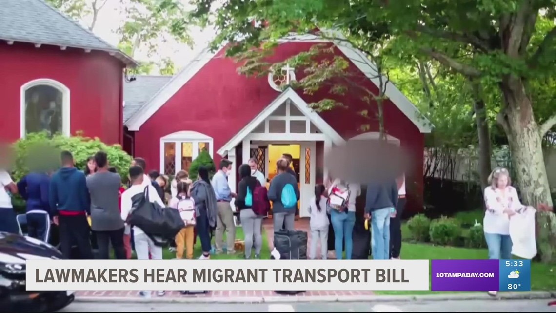 Florida lawmakers hear migrant transportation bill