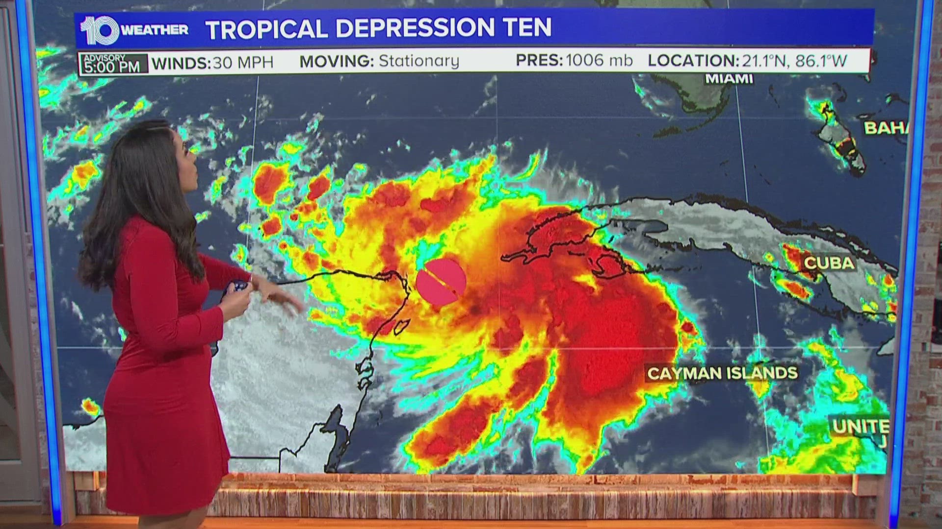 Tracking The Tropics: Newly Named Tropical Depression Ten Likely To ...